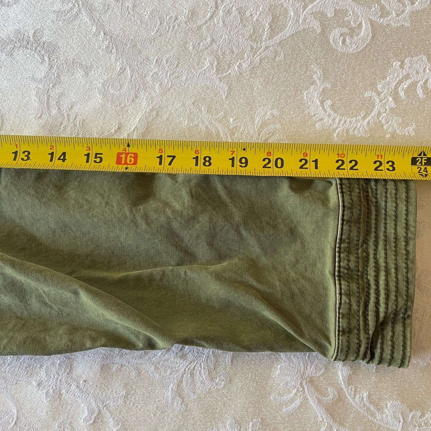 LUCKY BRAND Women's Olive Green Military Utility Jacket, Size S12