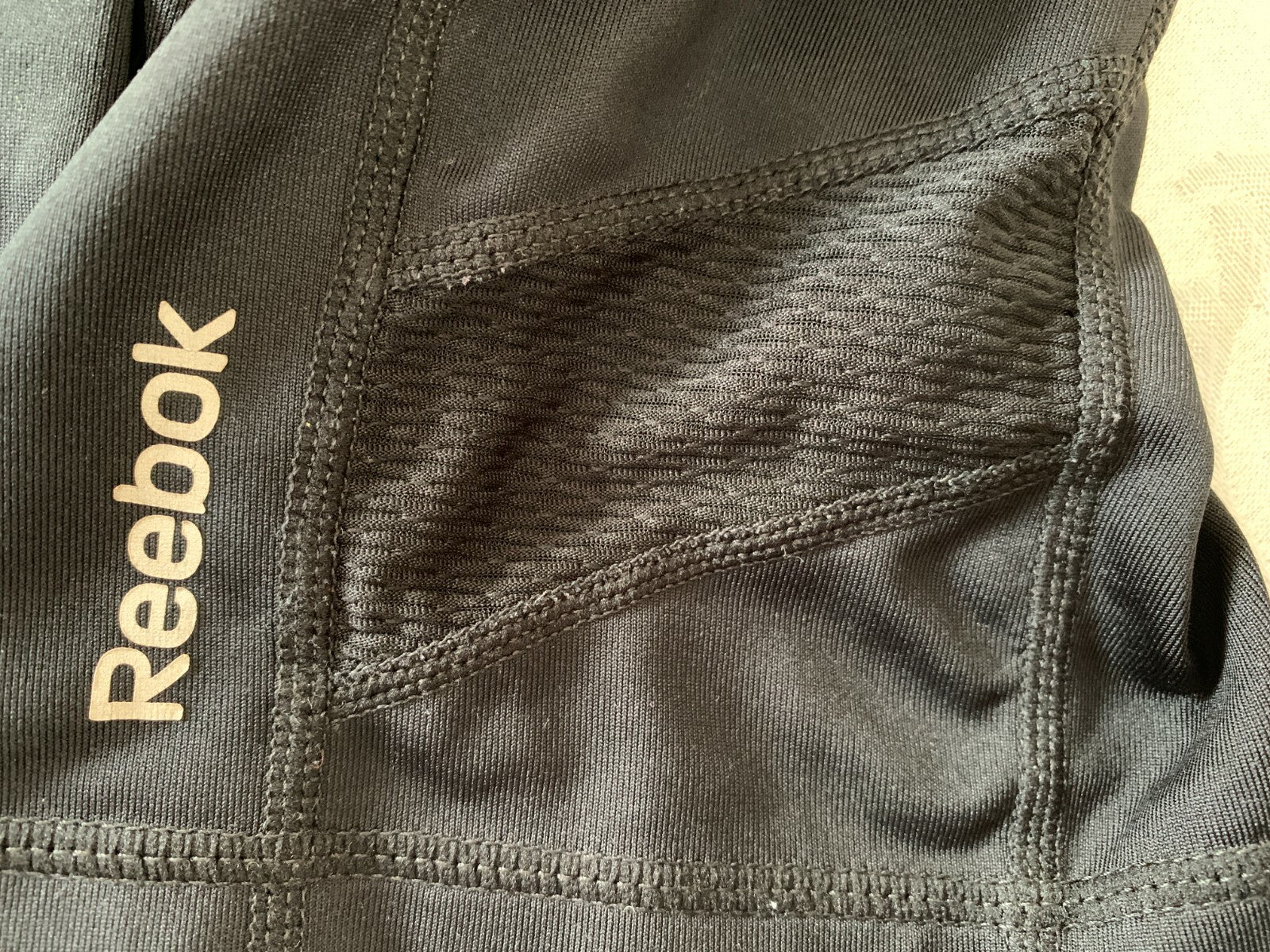 REEBOK Women's Black Shortie, Size XS3