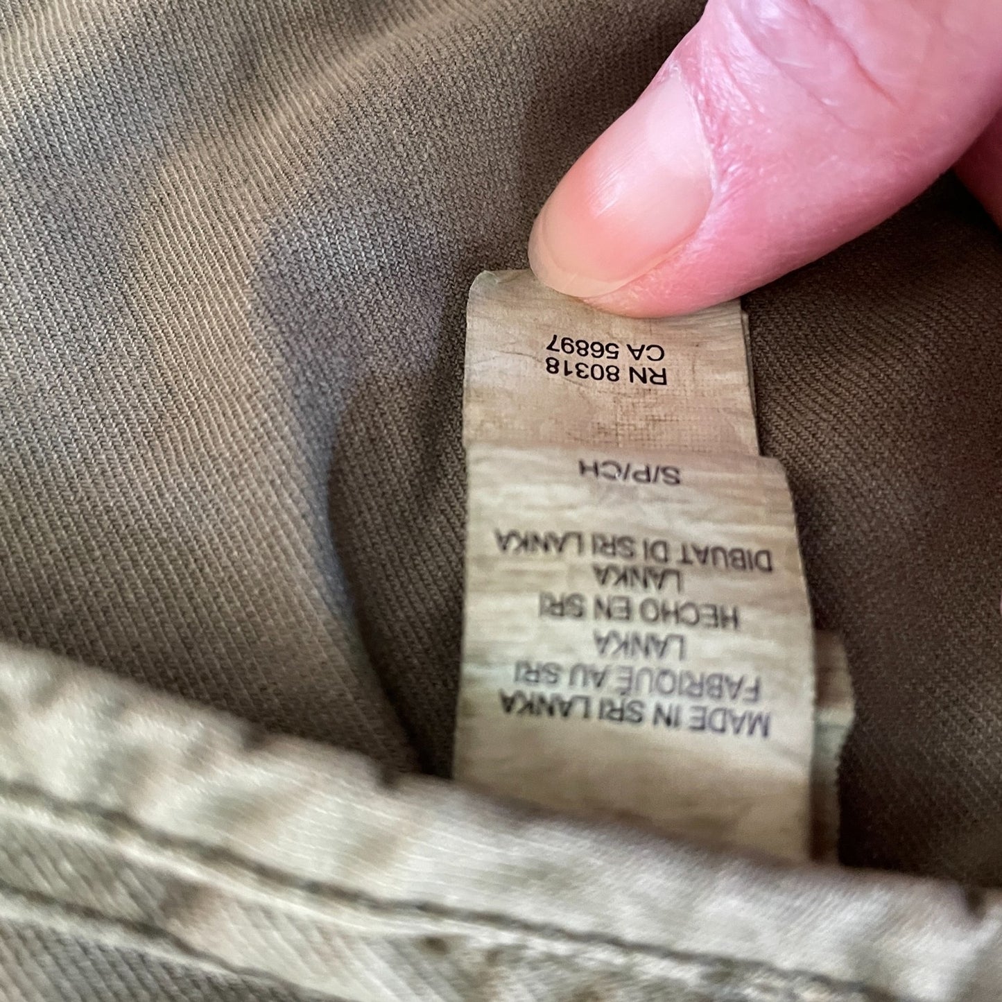 LUCKY BRAND Women's Olive Green Military Utility Jacket, Size S9