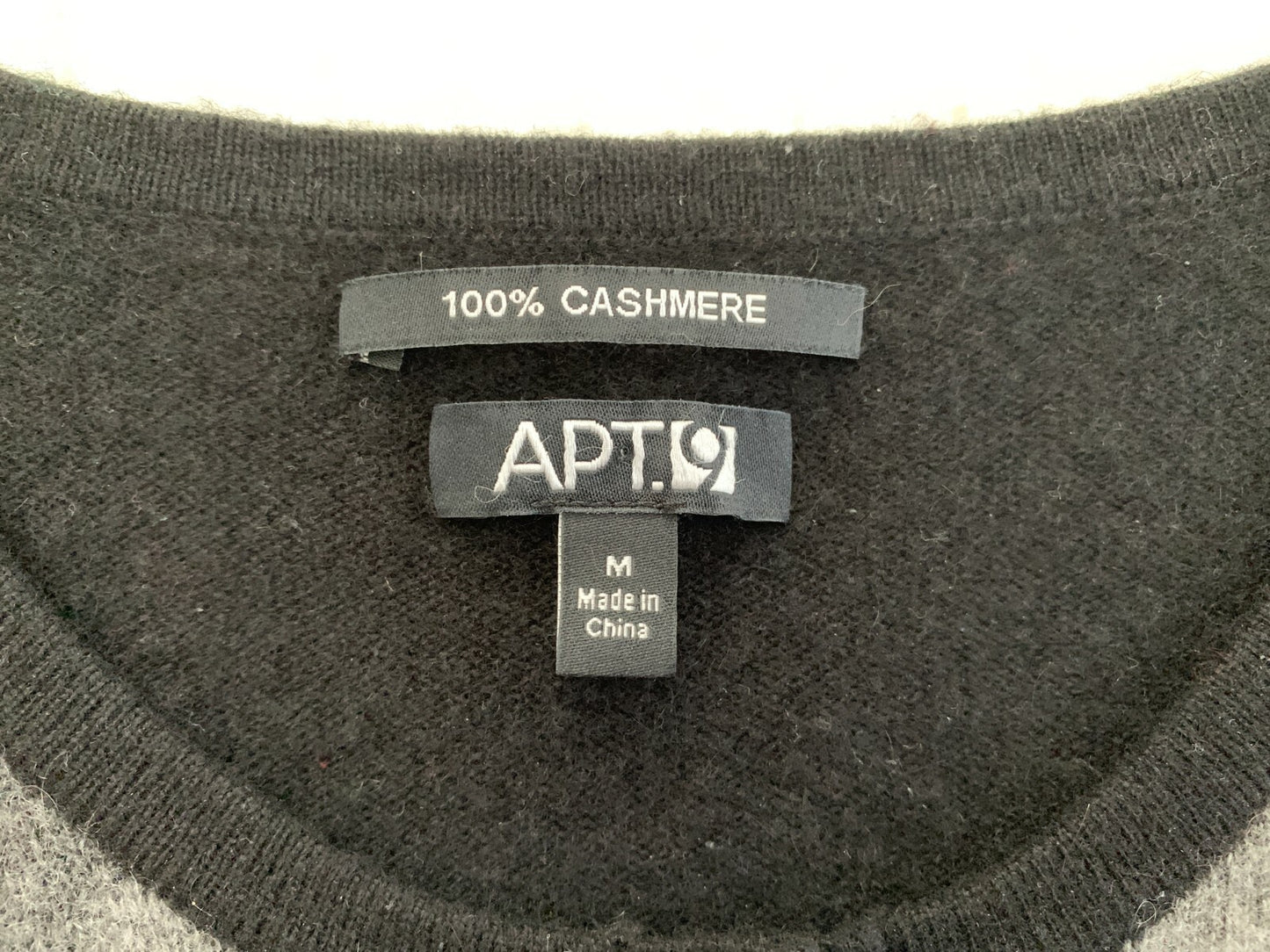 Apt. 9 100% Cashmere Argyle Cardigan Sweater, Size Medium4