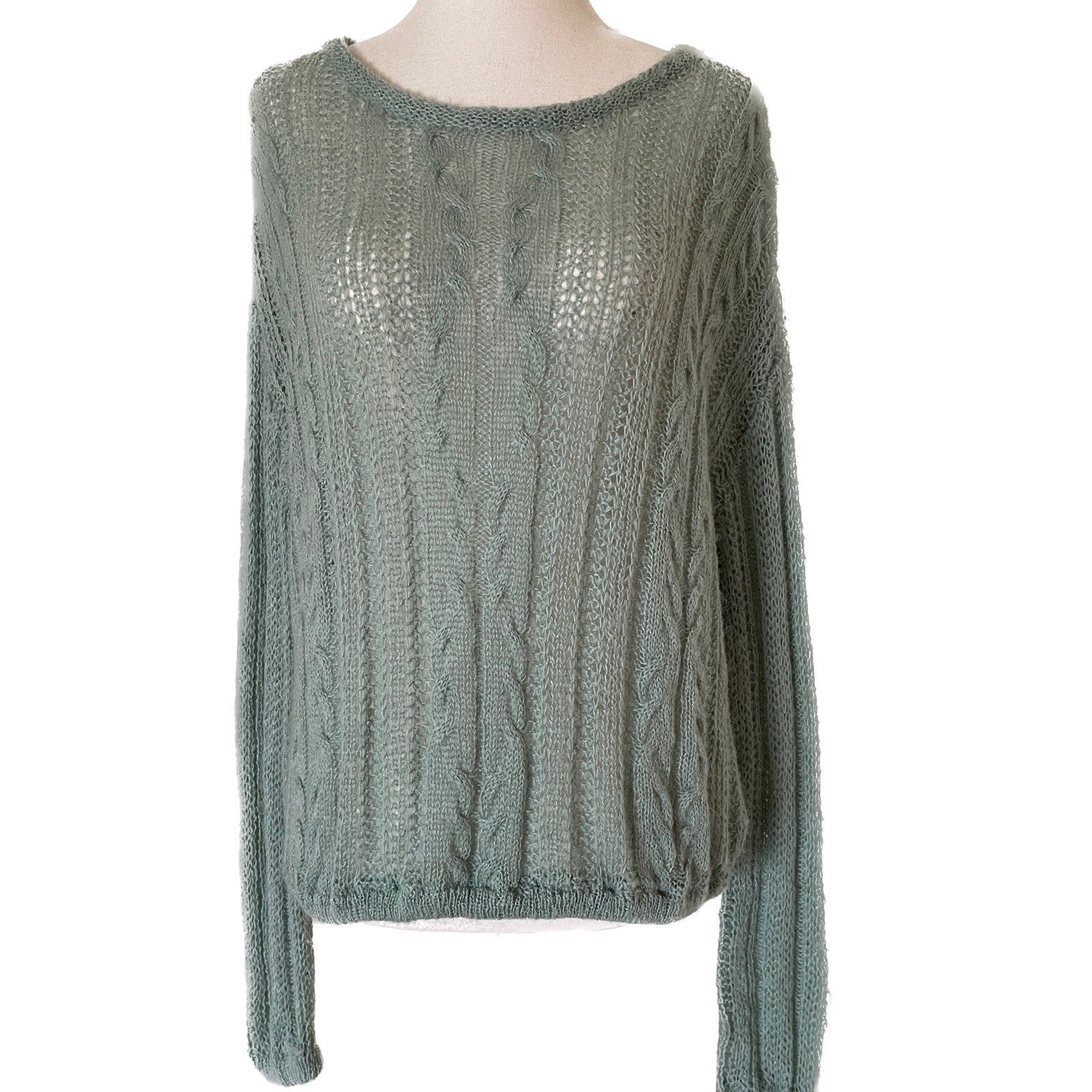 FREE PEOPLE New Mint Fresh Combo Sweater, Size XS4