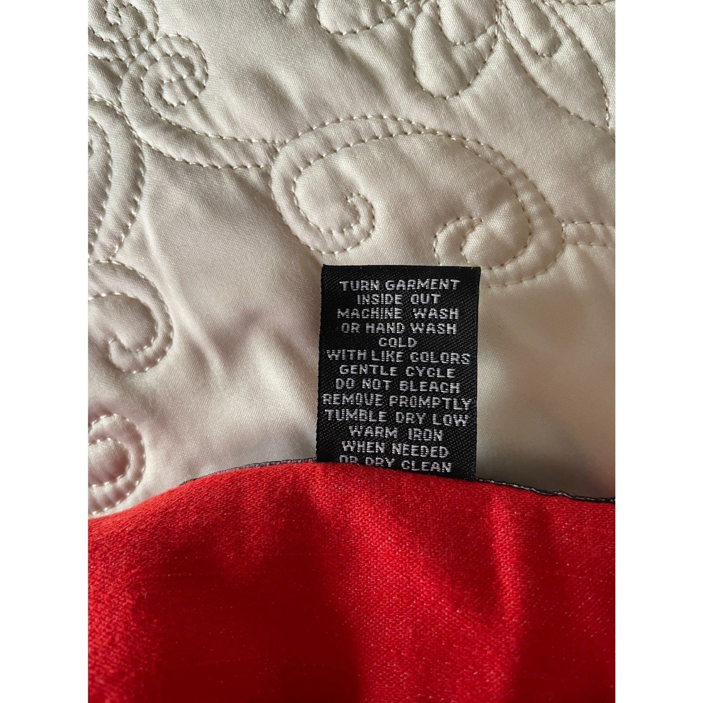 LARRY LEVINE Red Cropped Capri Chino Cotton Pants, Size 4 Petite6