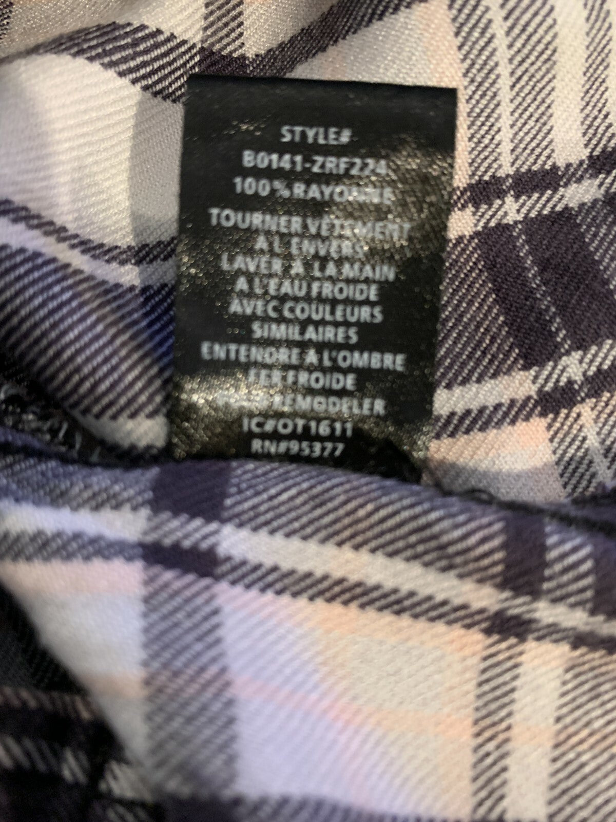 SANCTUARY Boyfriend Plaid Button-Down Shirt, XS7