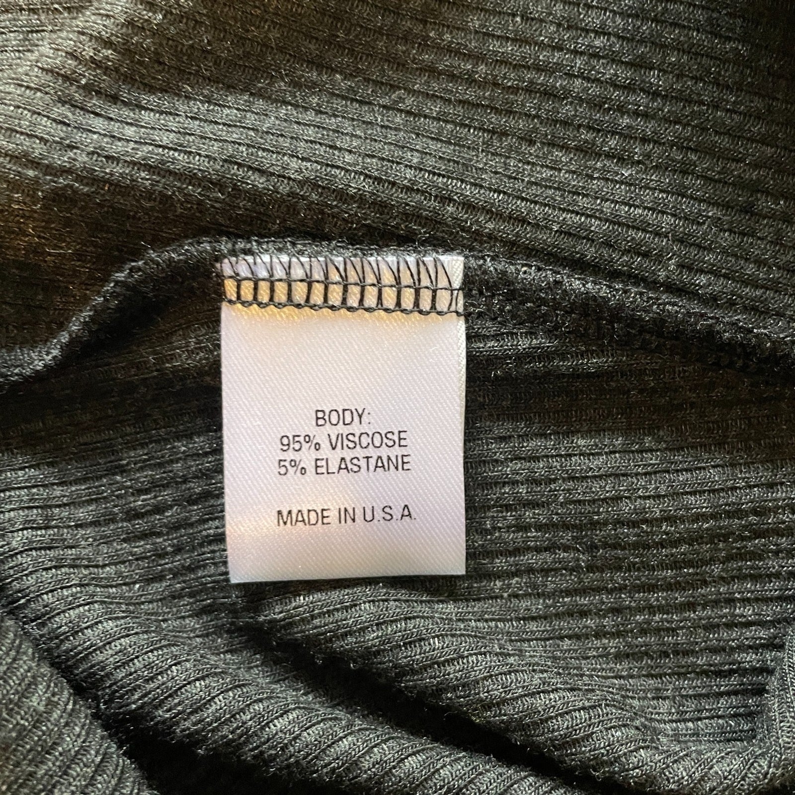 LOLA & SOPHIE New Gunmetal Metallic Pullover Sweater, 3/4 Sleeves, Size S6