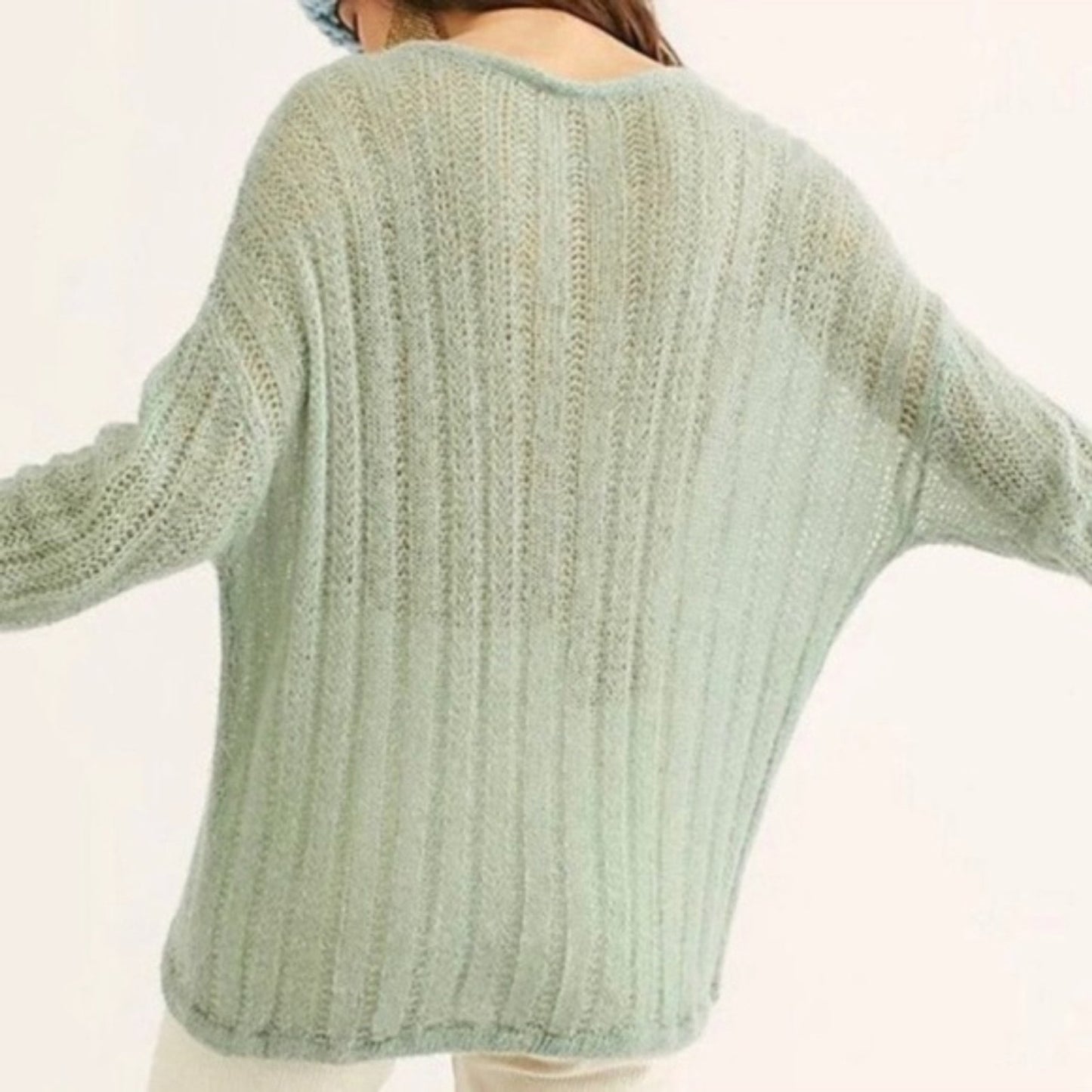 FREE PEOPLE New Mint Fresh Combo Sweater, Size XS2