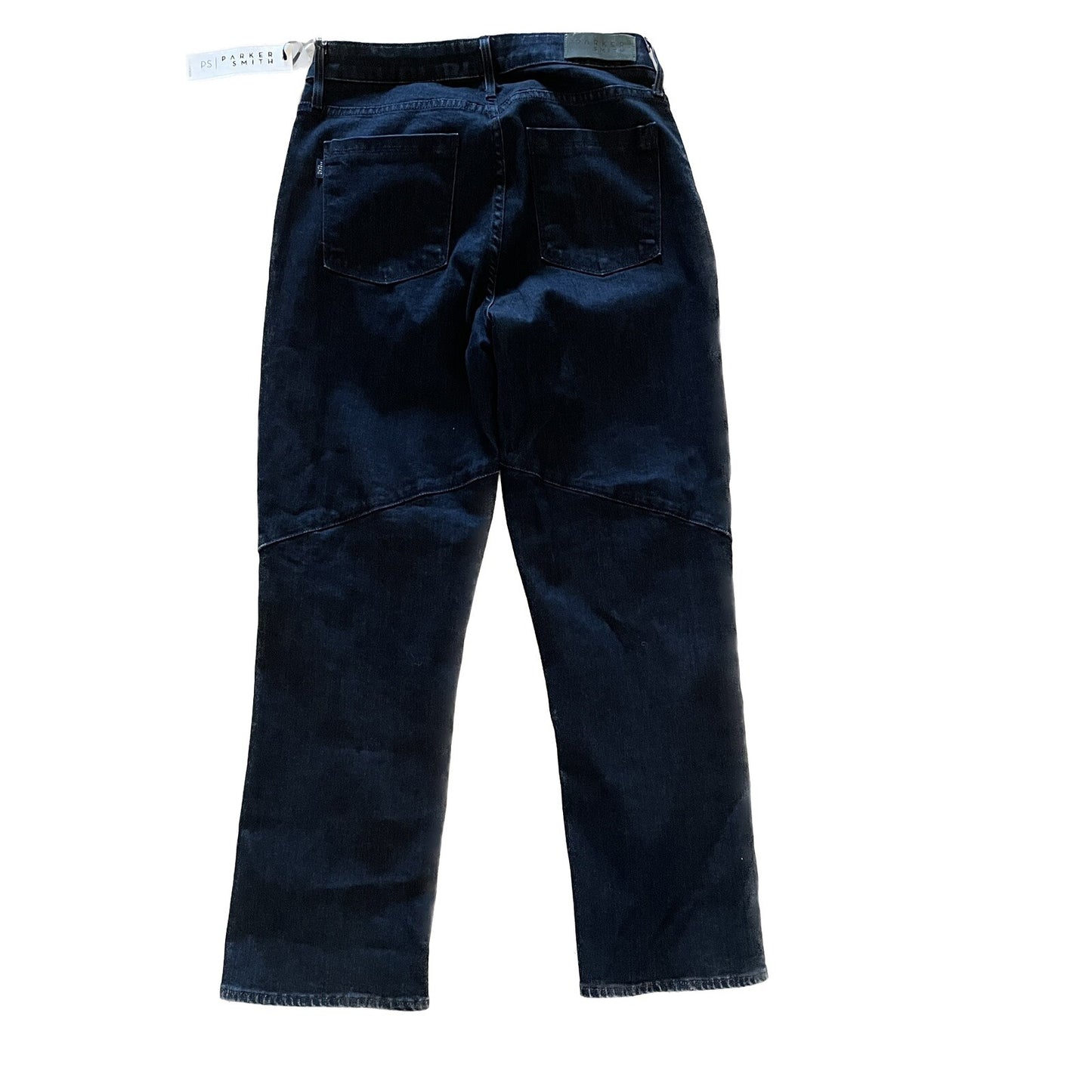 PARKER SMITH New Peek-a-Boo Red, White, Blue Stripe, Dark Blue Jeans, Size 295