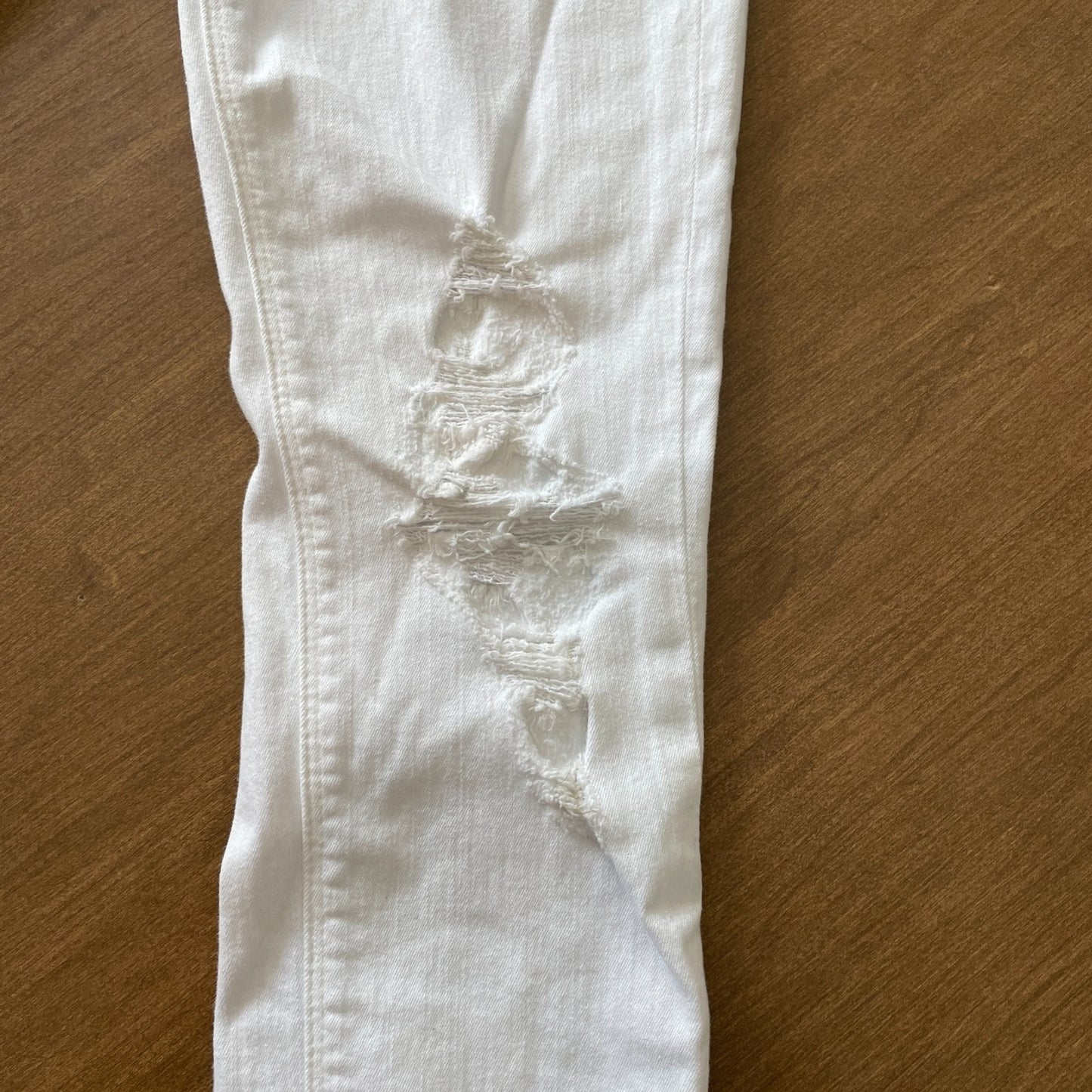 HUDSON Women's Barbara High Waist White Super Skinny Jeans, Size 268