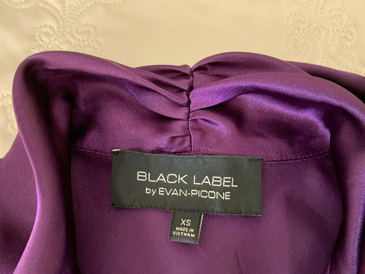 EVAN-PICONE Black Label Purple Sleeveless Tank11