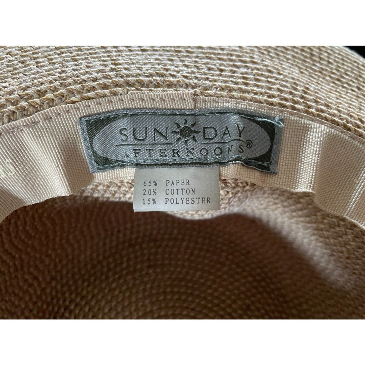 SUNDAY AFTERNOONS Straw Hat4
