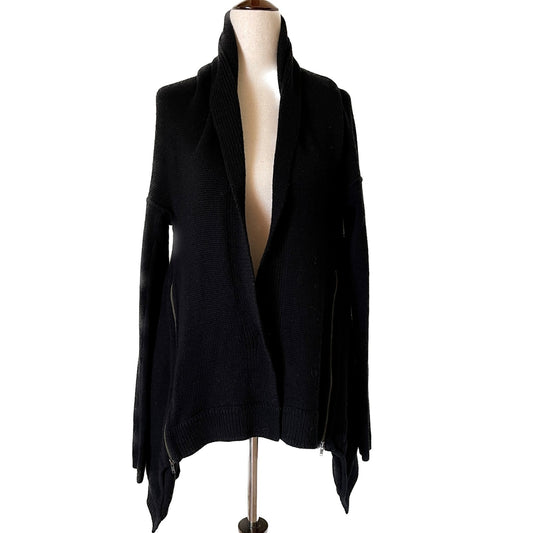 LULULEMON Women's Black Wrap It Up Black Sweater, Size Small0