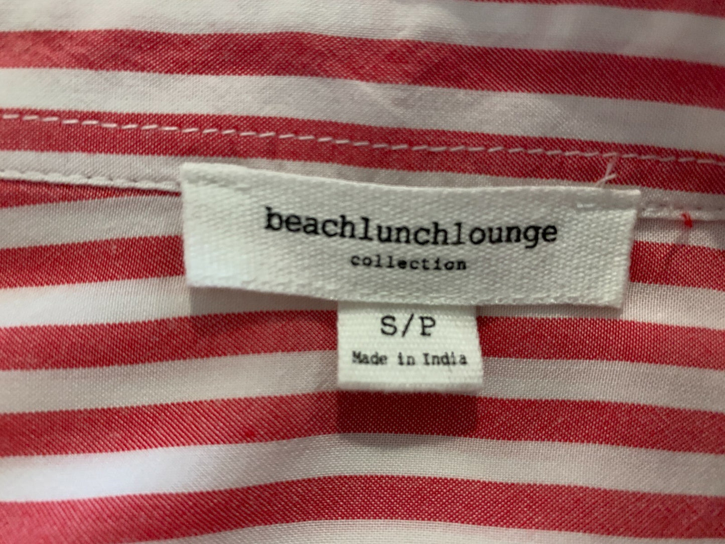 BEACHLUNCHLOUNGE COLLECTION Red/White Shirt, 100% Viscose2