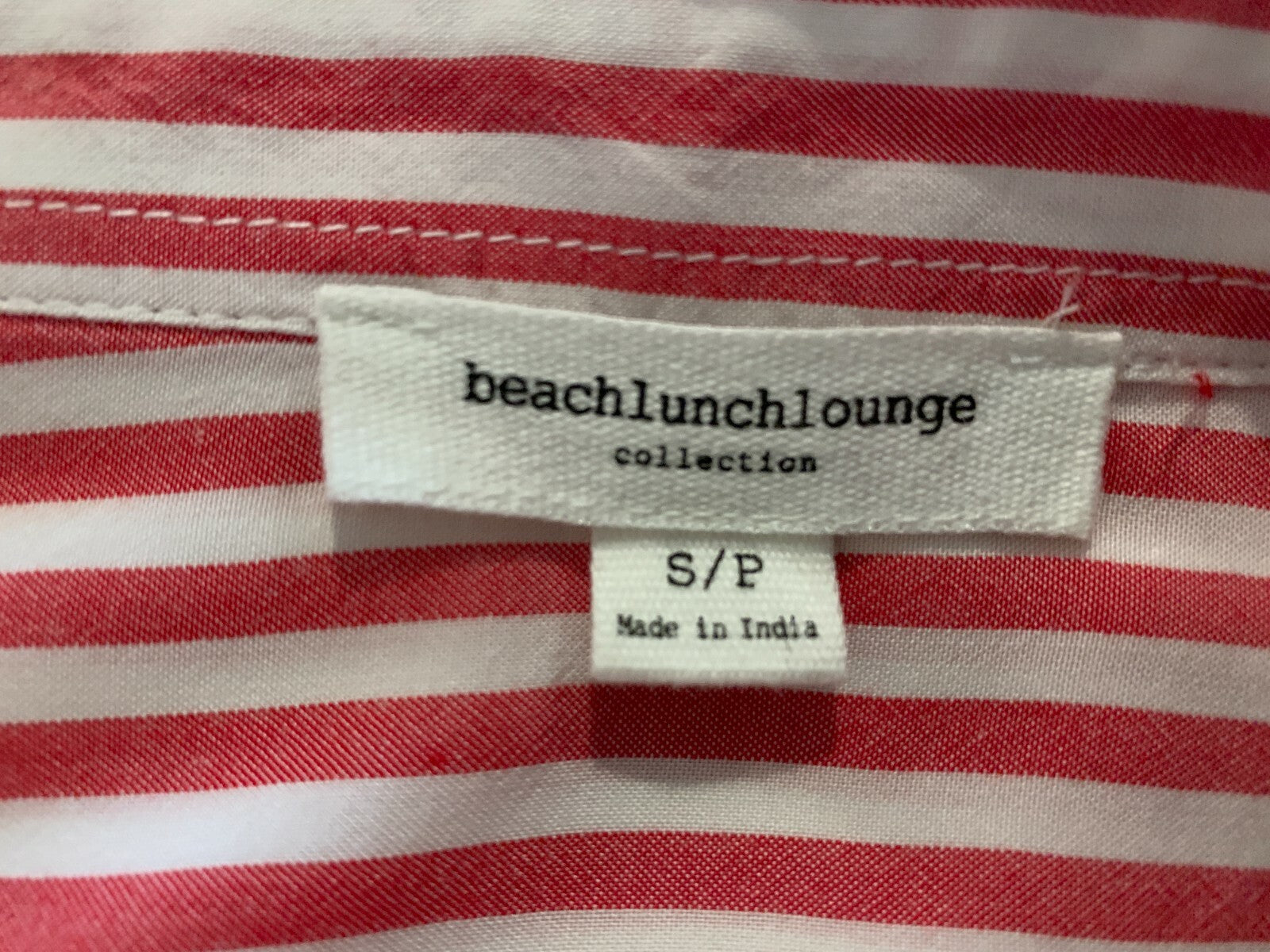 BEACHLUNCHLOUNGE COLLECTION Red/White Shirt, 100% Viscose2