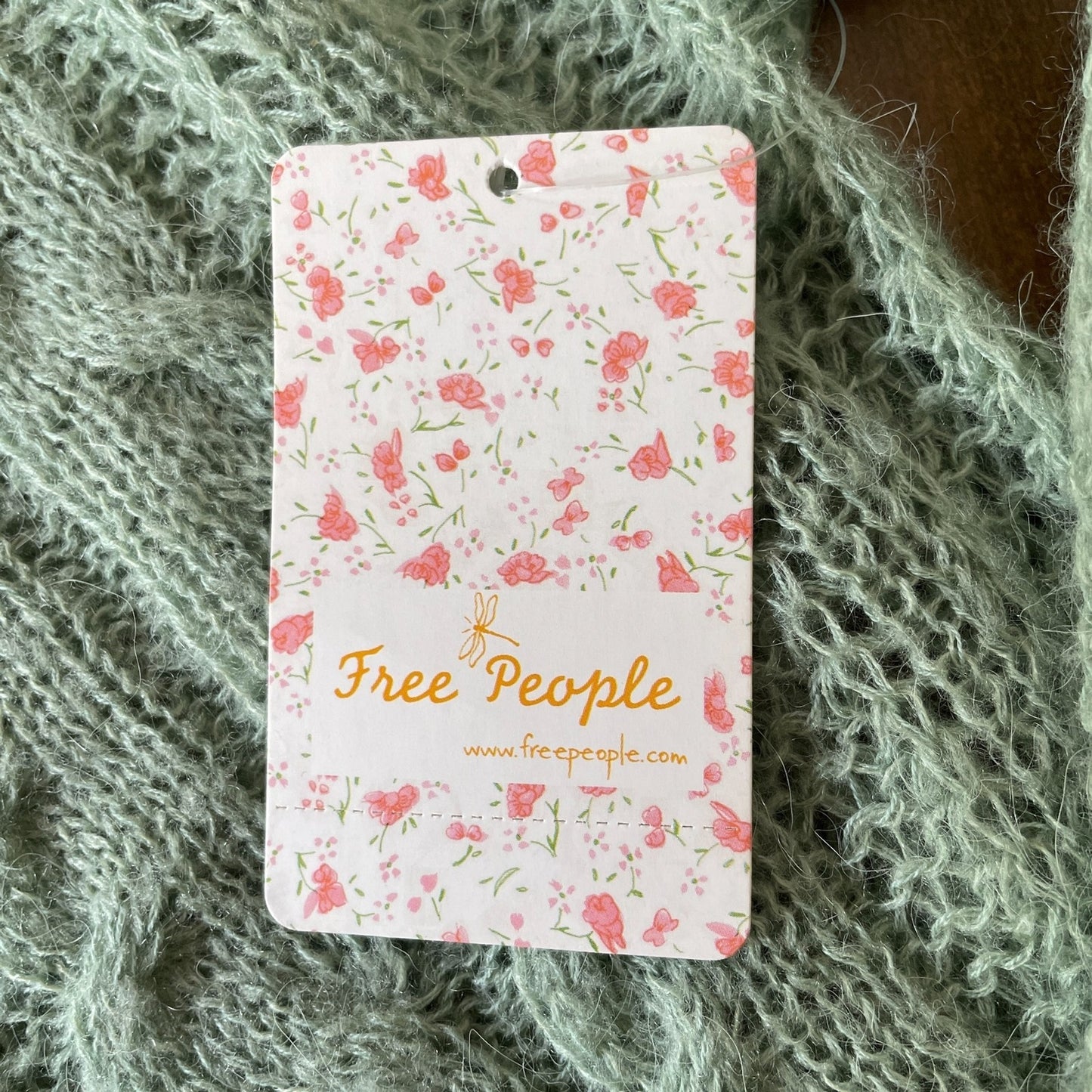 FREE PEOPLE New Mint Fresh Combo Sweater, Size XS9