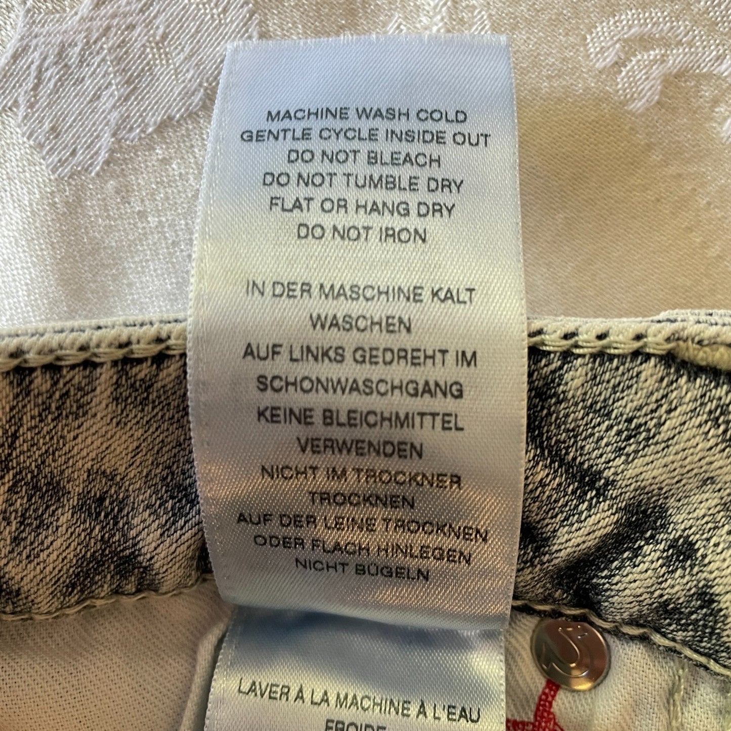 TRUE RELIGION New Ankle Super Skinny Jeans, Size 287