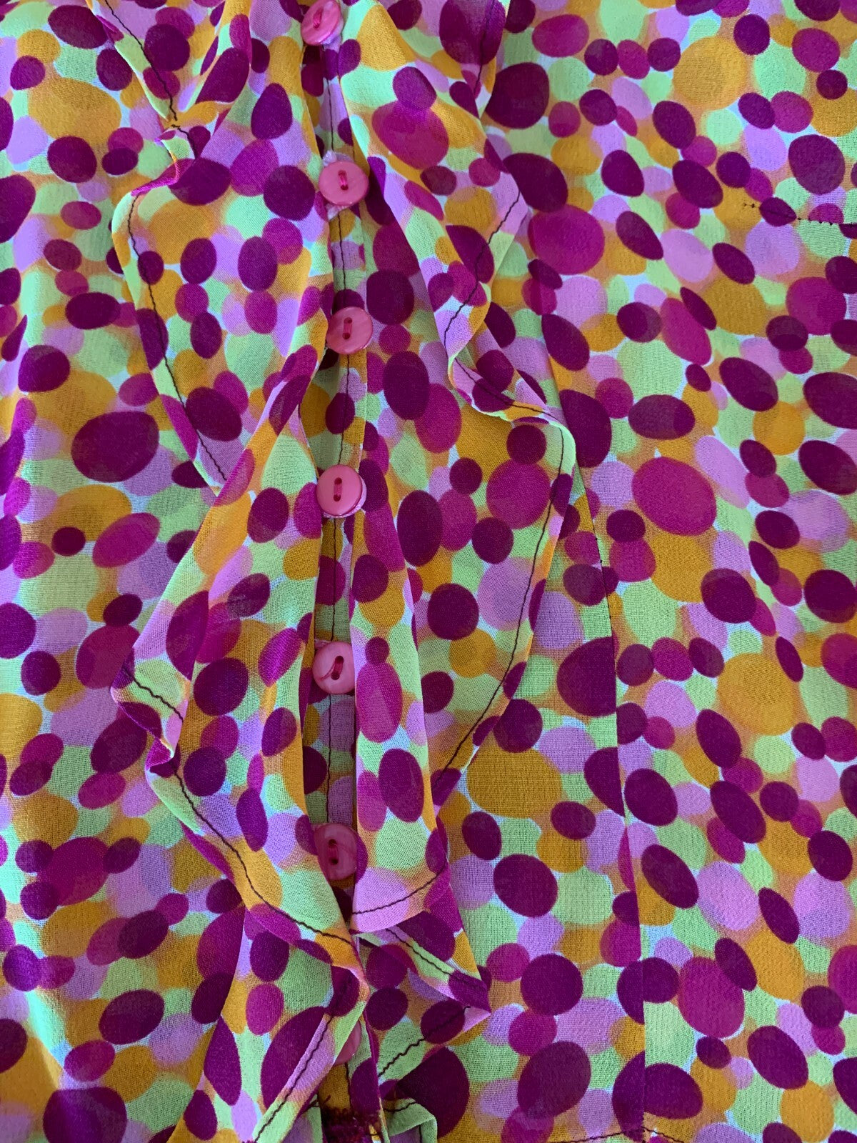SHARAGANO PARIS Feminine Multi Color Blouse3