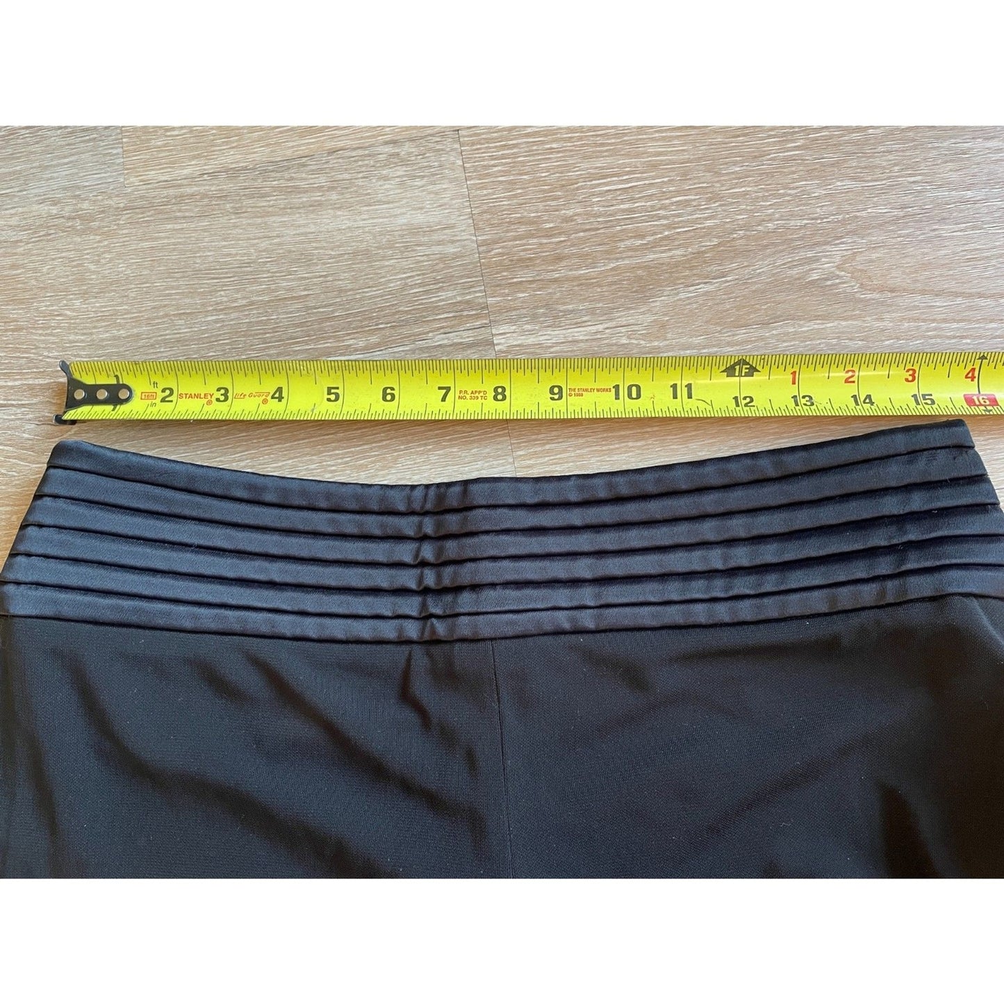 ETCETERA NWT Black Rayon Magnetic Grace Fit Straight Leg Pants, Size 610