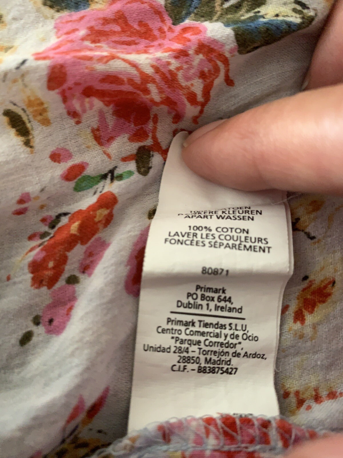 ATMOSPHERE Adorable Floral Long Sleeve Light Weight Shirt, Size Small6