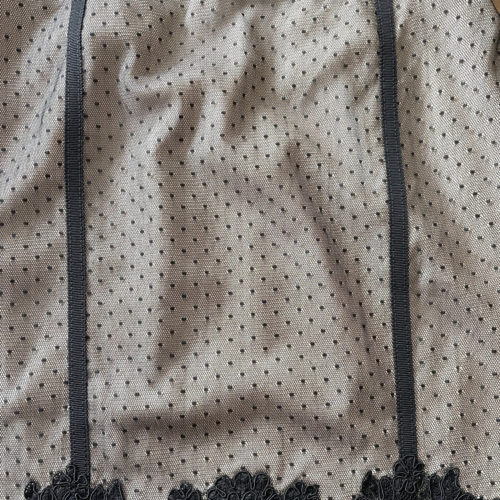KAREN MILLEN New Black Lace Corset Halter Dress, Size 89