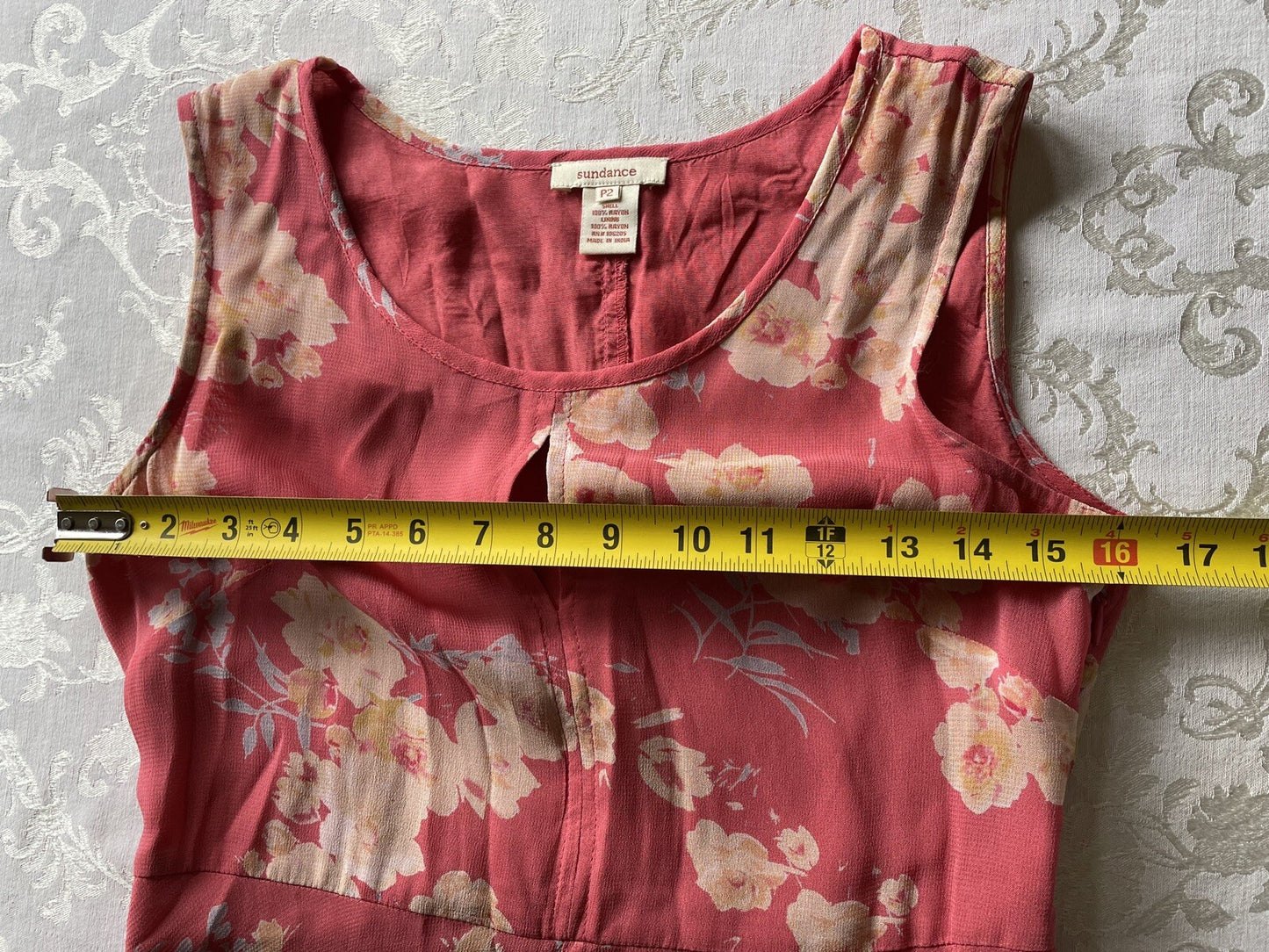 SUNDANCE Asymmetrical Sleeveless Maxi Dress, Size 2 P9