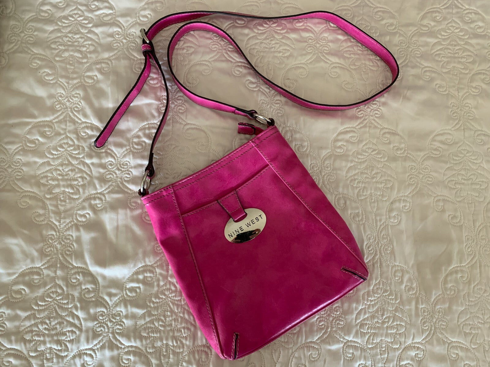 NINE WEST Pink Crossbody Bag1