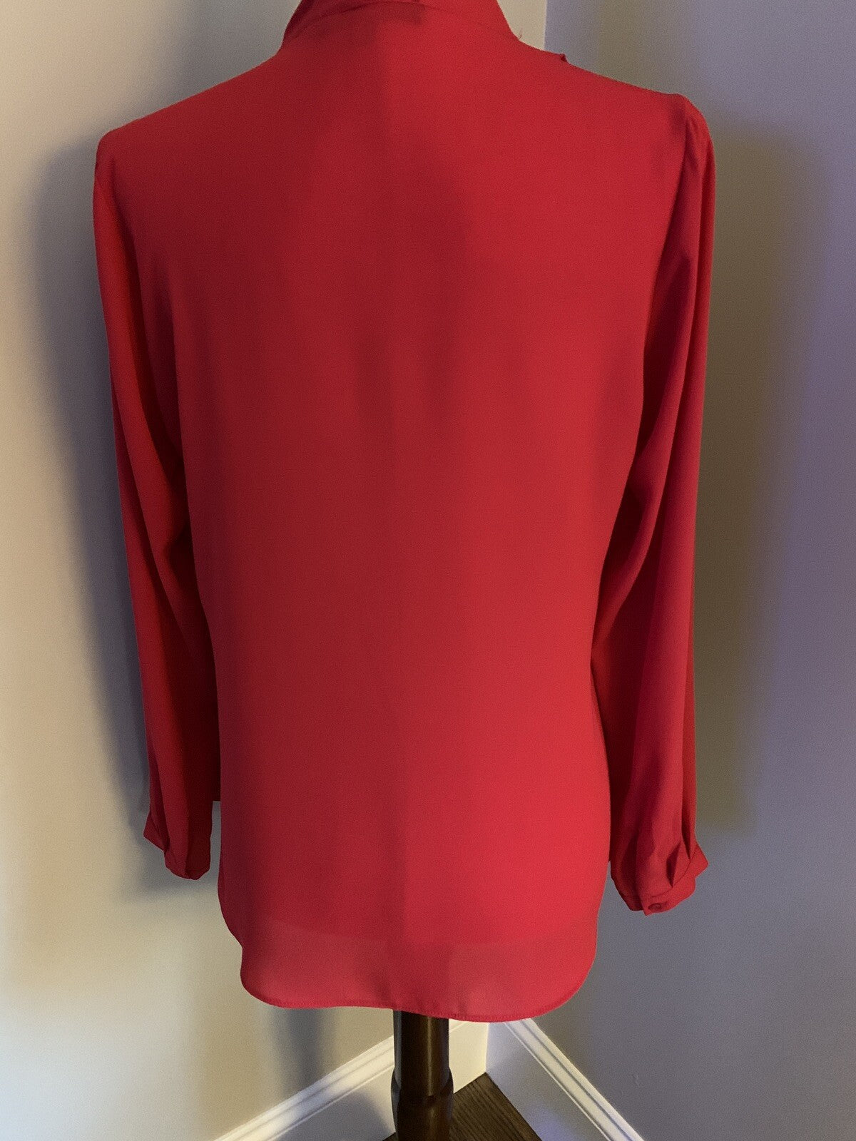 ROSIE & OLIVE Pretty Red Festive Blouse, Size S1