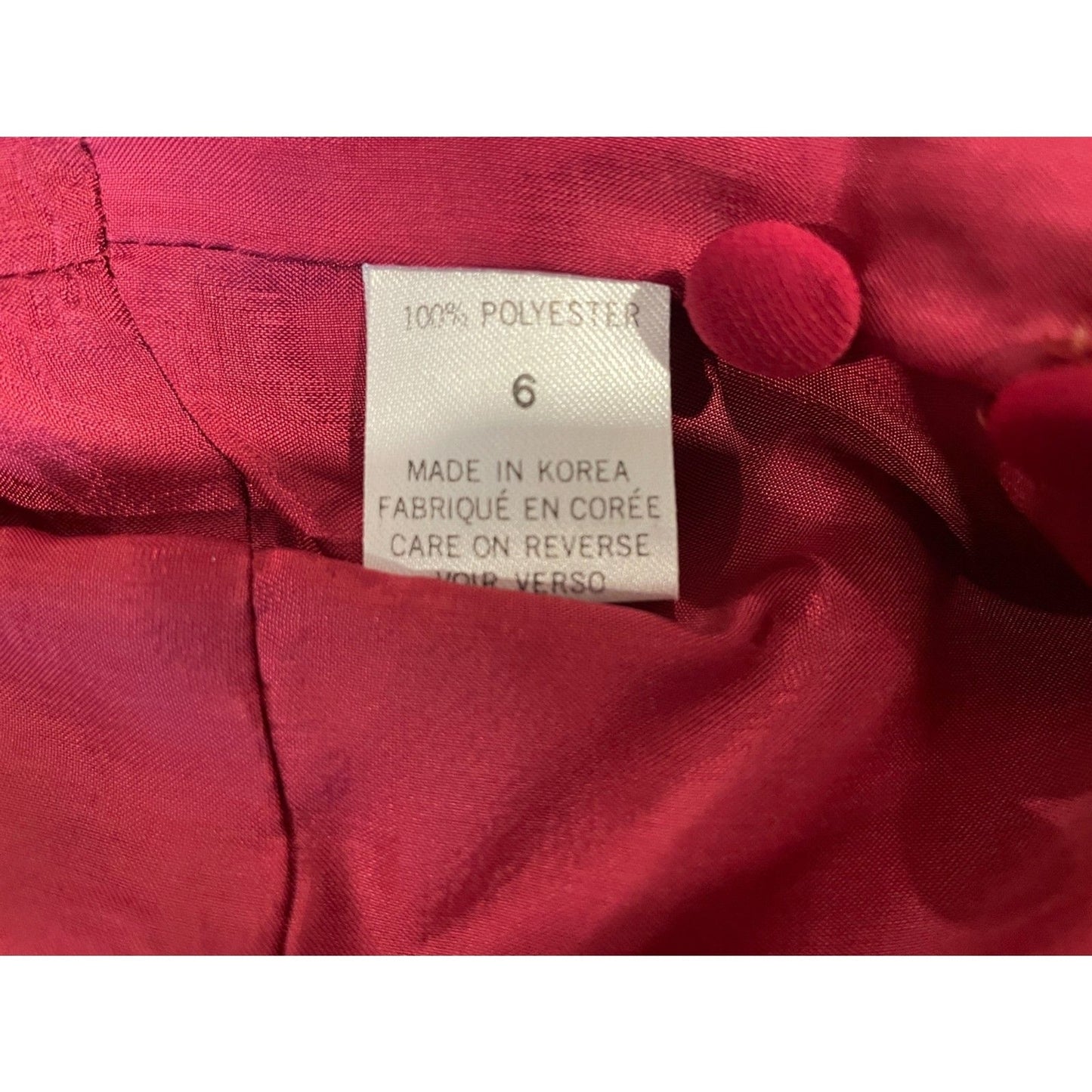 TARAHI NWOT Deep Red Long Sleeve Fitted Pencil Dress, Size 69