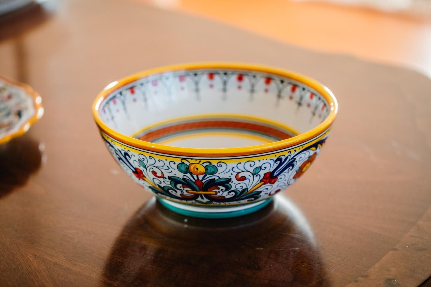 CERAMICHE SBERNA New Italian Ceramic Serving Bowl 10 inches2