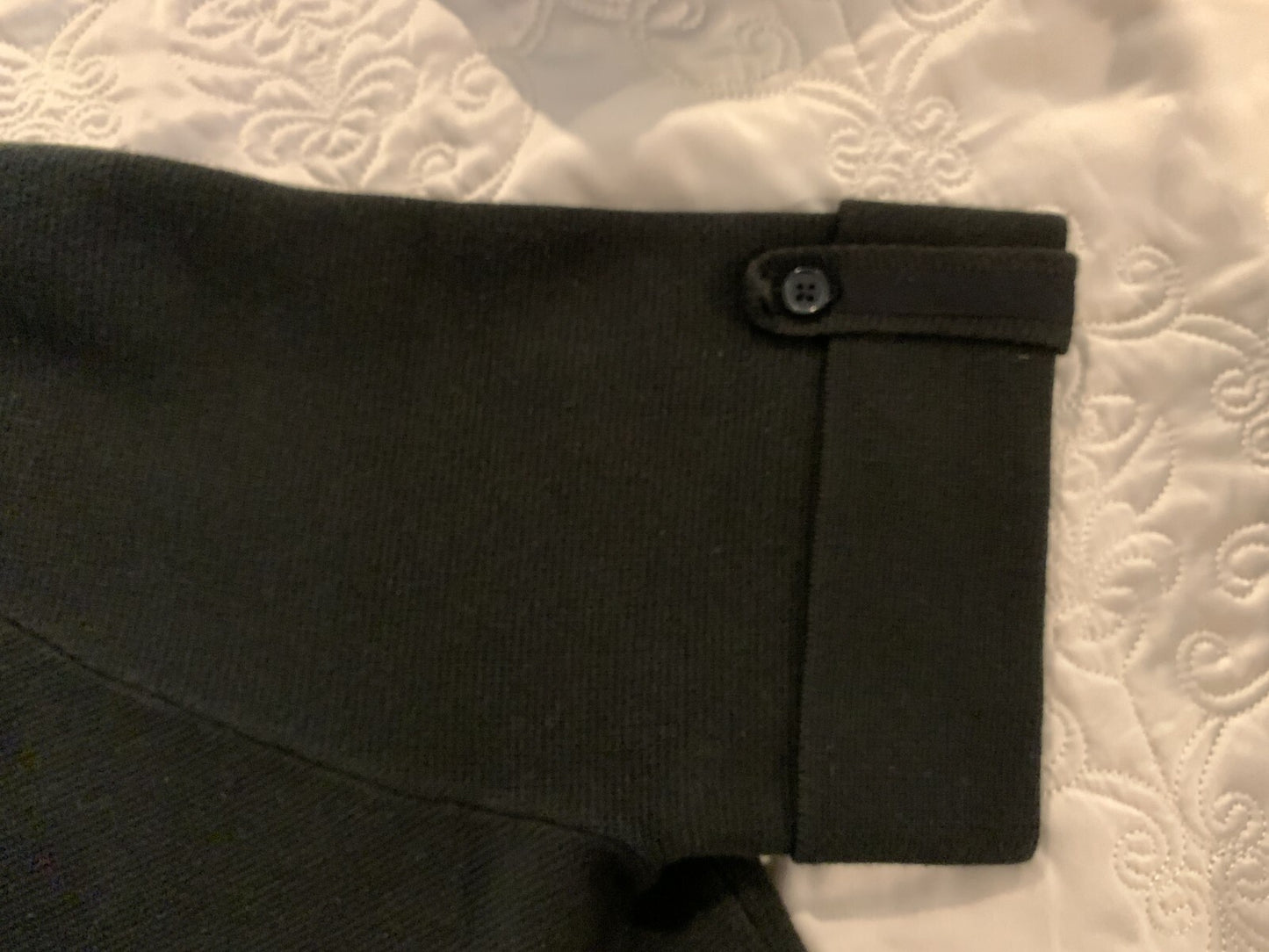 LOFT 100% Cotton Black Sweater, Size M3
