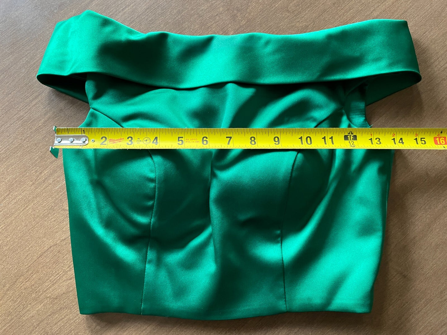 SHERRI HILL Emerald Green Long 2 Piece Prom Dress with Beaded Waist7