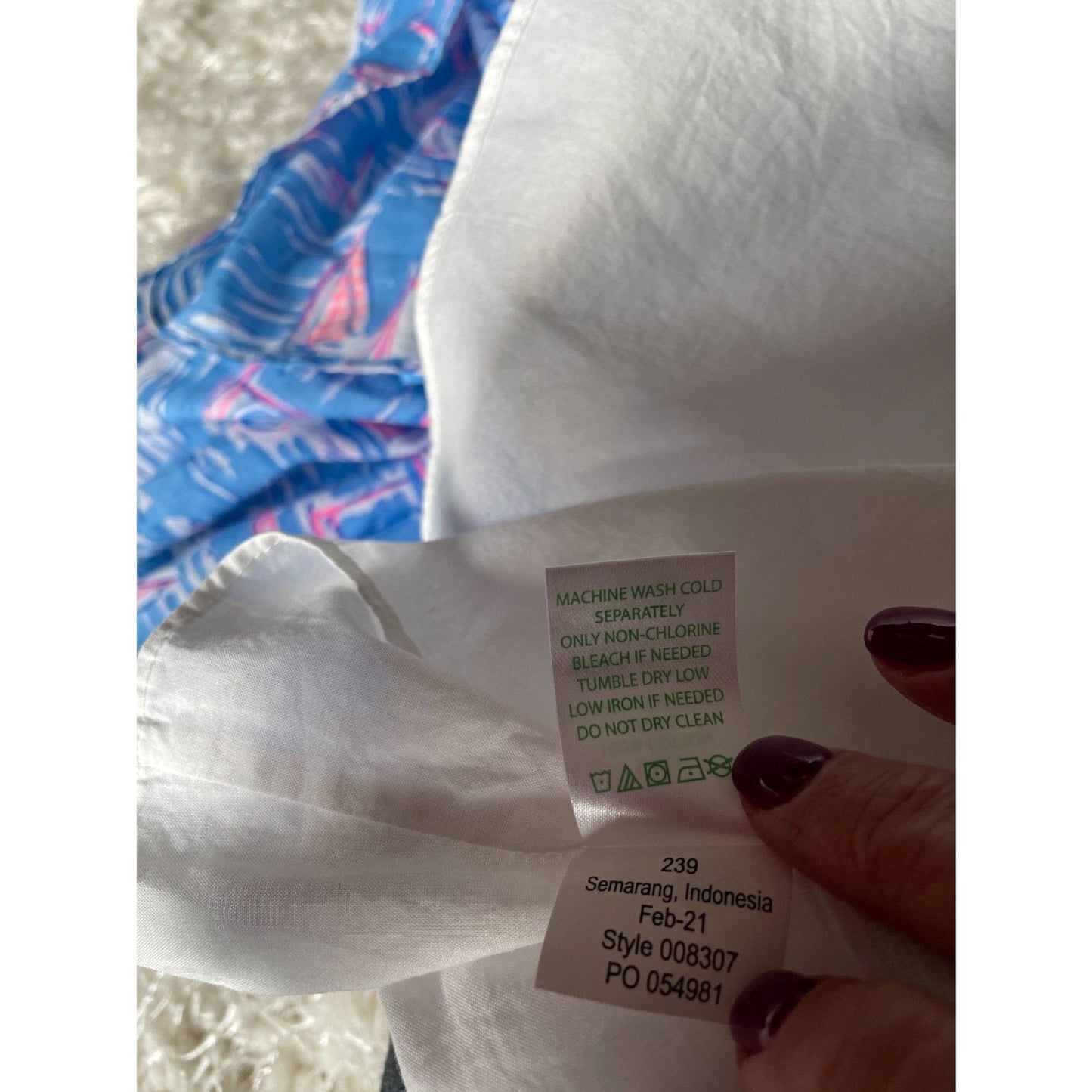 LILLY PULITZER ANALEESE Cotton Midi Dress, Zanzibar Blue Boatylicious, Size 103
