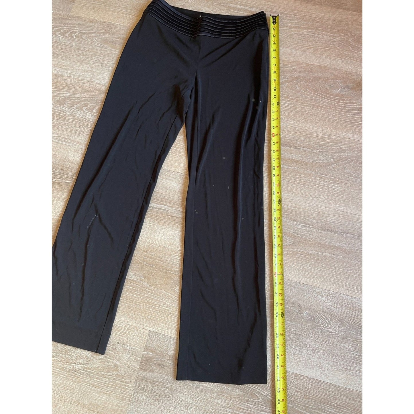 ETCETERA NWT Black Rayon Magnetic Grace Fit Straight Leg Pants, Size 68
