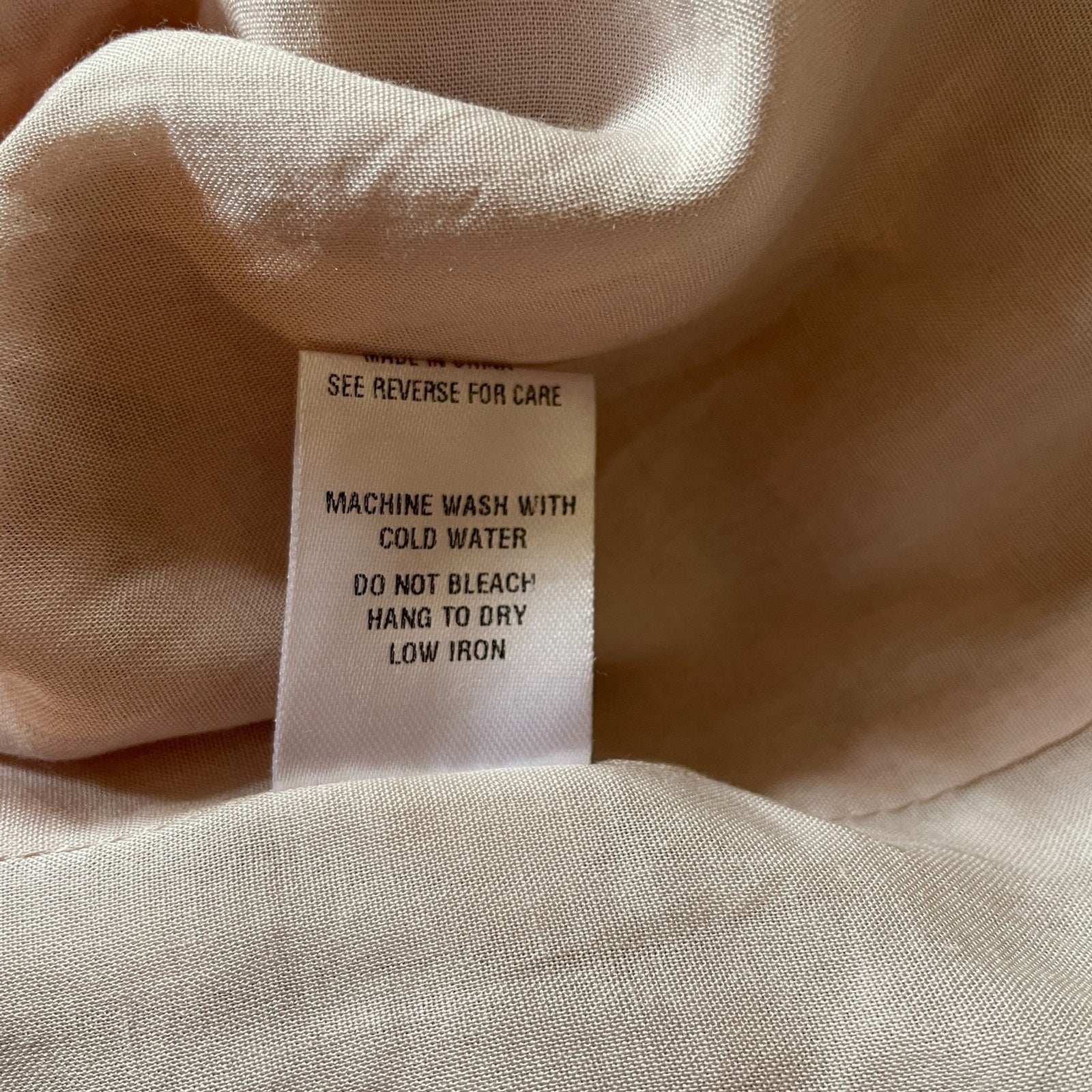 OLIVACEOUS New Peach Floral Rayon Romper with Ruffles, Size S7
