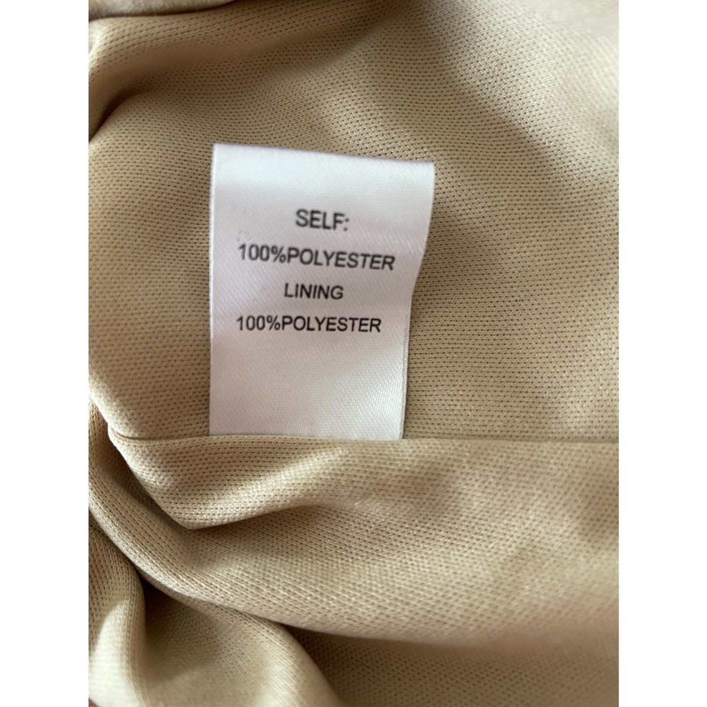 OLEG CASSINI Gold Sequin Tank Mini Dress, Size 66