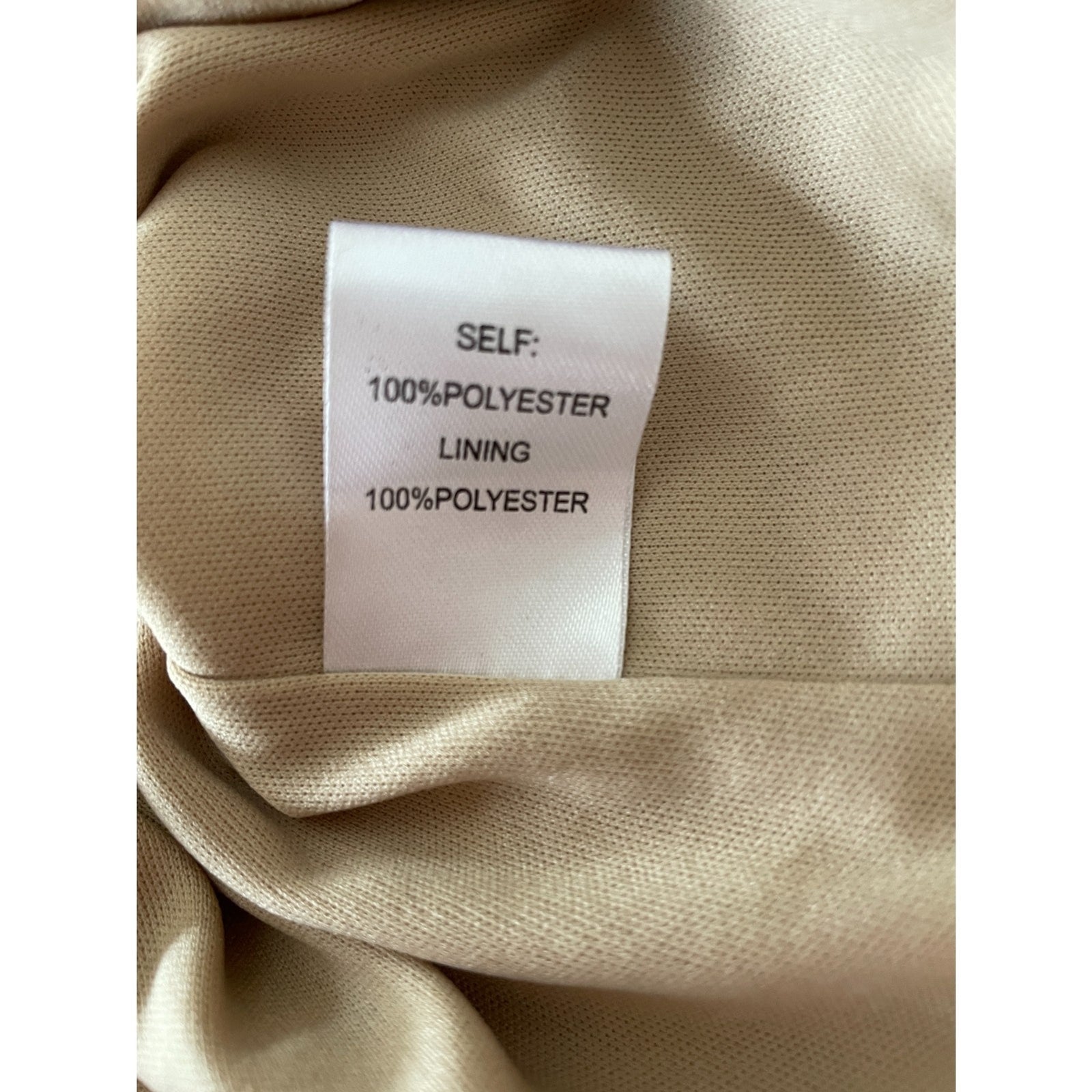 OLEG CASSINI Gold Sequin Tank Mini Dress, Size 66