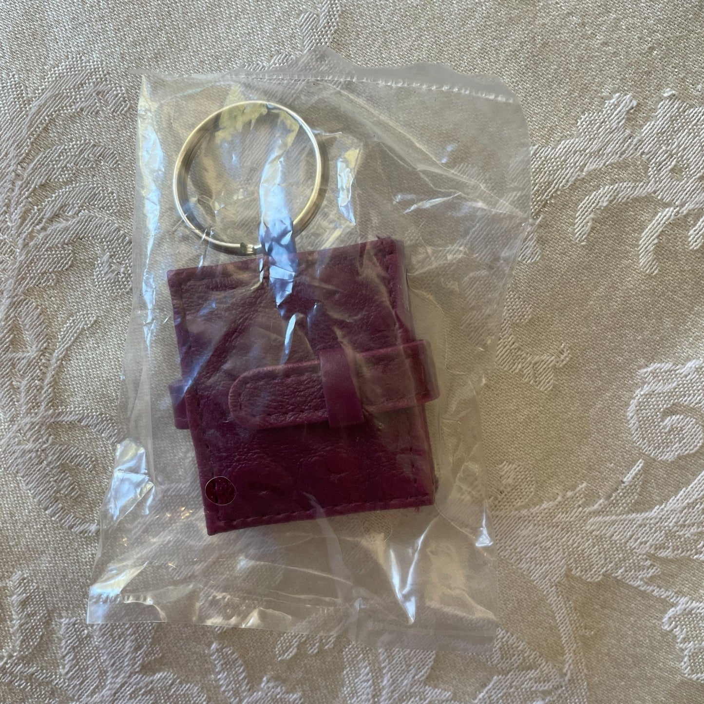 New Raspberry Vinyl Multi-functional Water-Proof Handbag with Accessories9