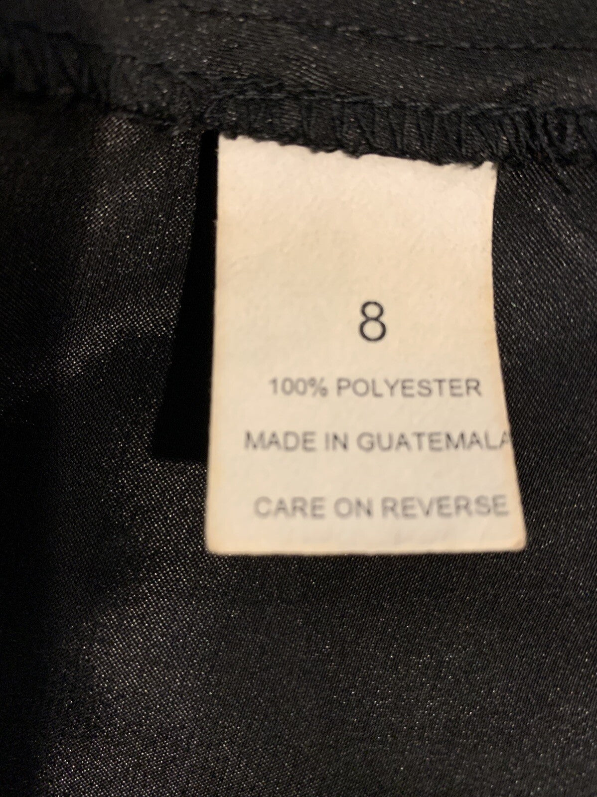 PANTOLOGY Black Blouse w/Mirror-like Buttons4