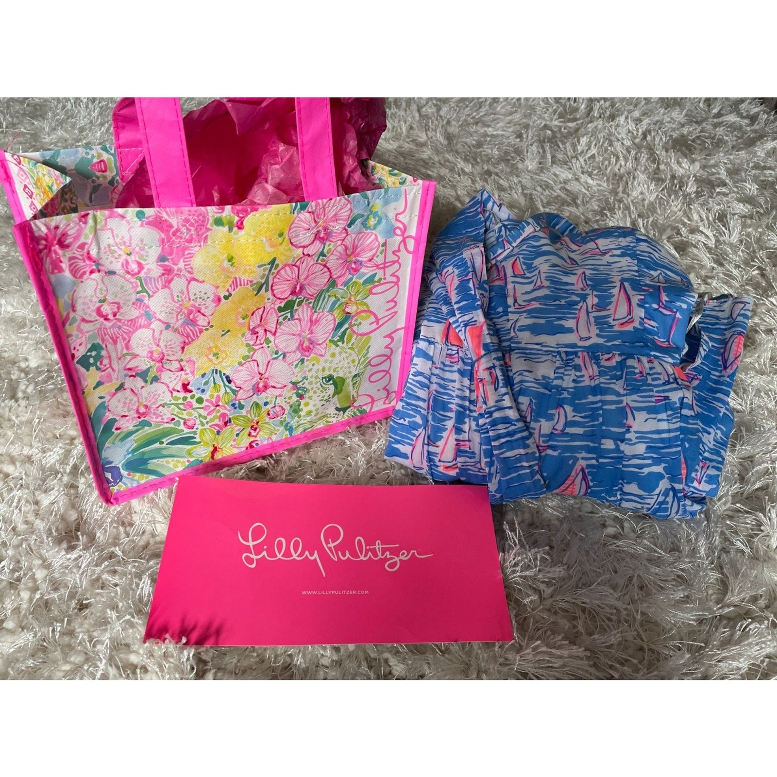 LILLY PULITZER ANALEESE Cotton Midi Dress, Zanzibar Blue Boatylicious, Size 108