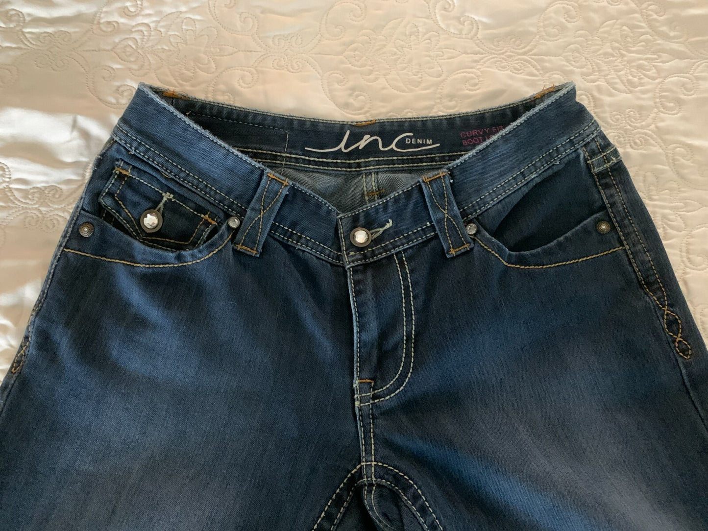 INC International Concepts Curvy Fit Boot Leg, Size 22