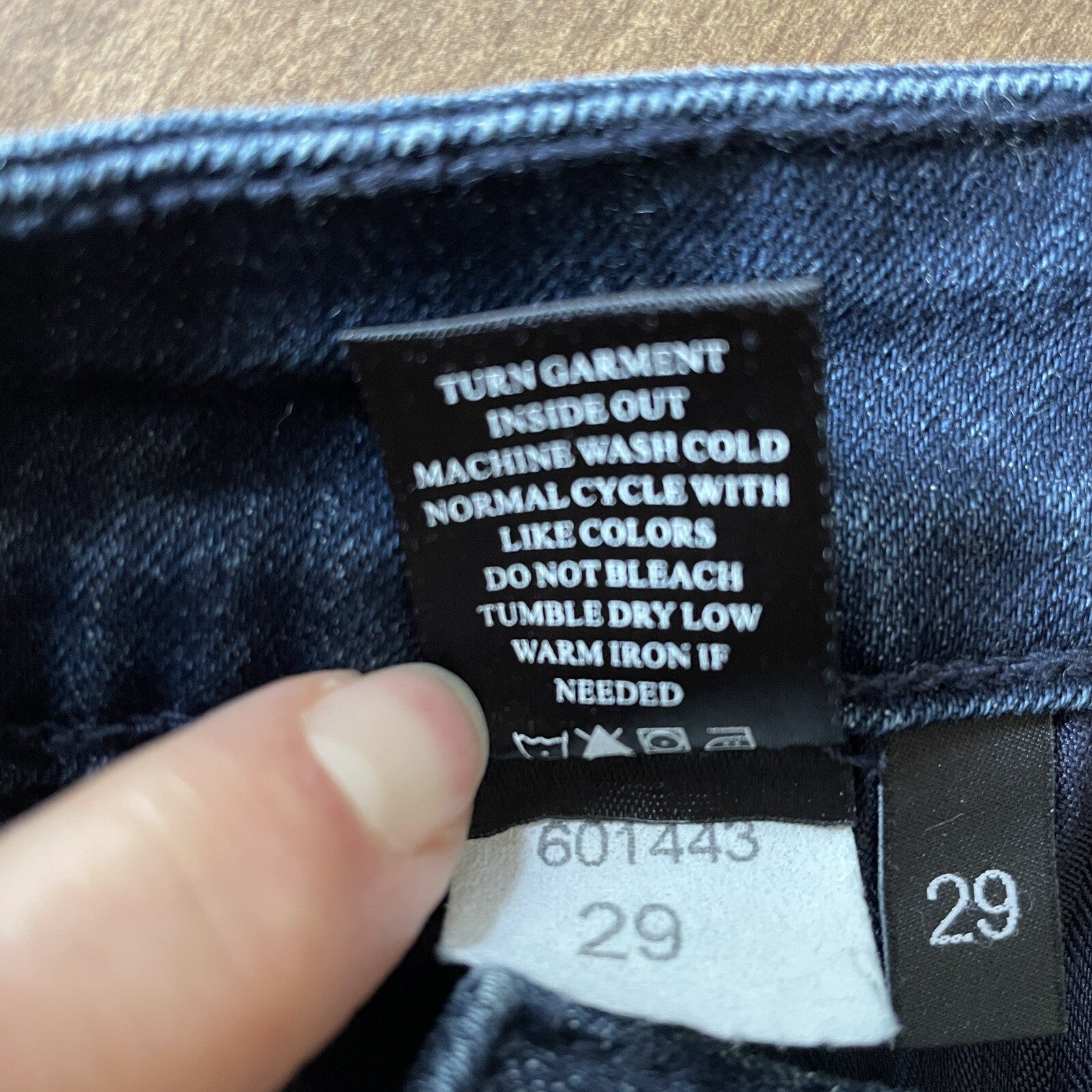 PARKER SMITH New Peek-a-Boo Red, White, Blue Stripe, Dark Blue Jeans, Size 2912