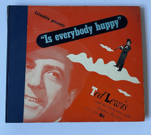 1926 Ted Lewis & orchestra w/Sophia Tucker, "Is everybody happy" Columbia c-690