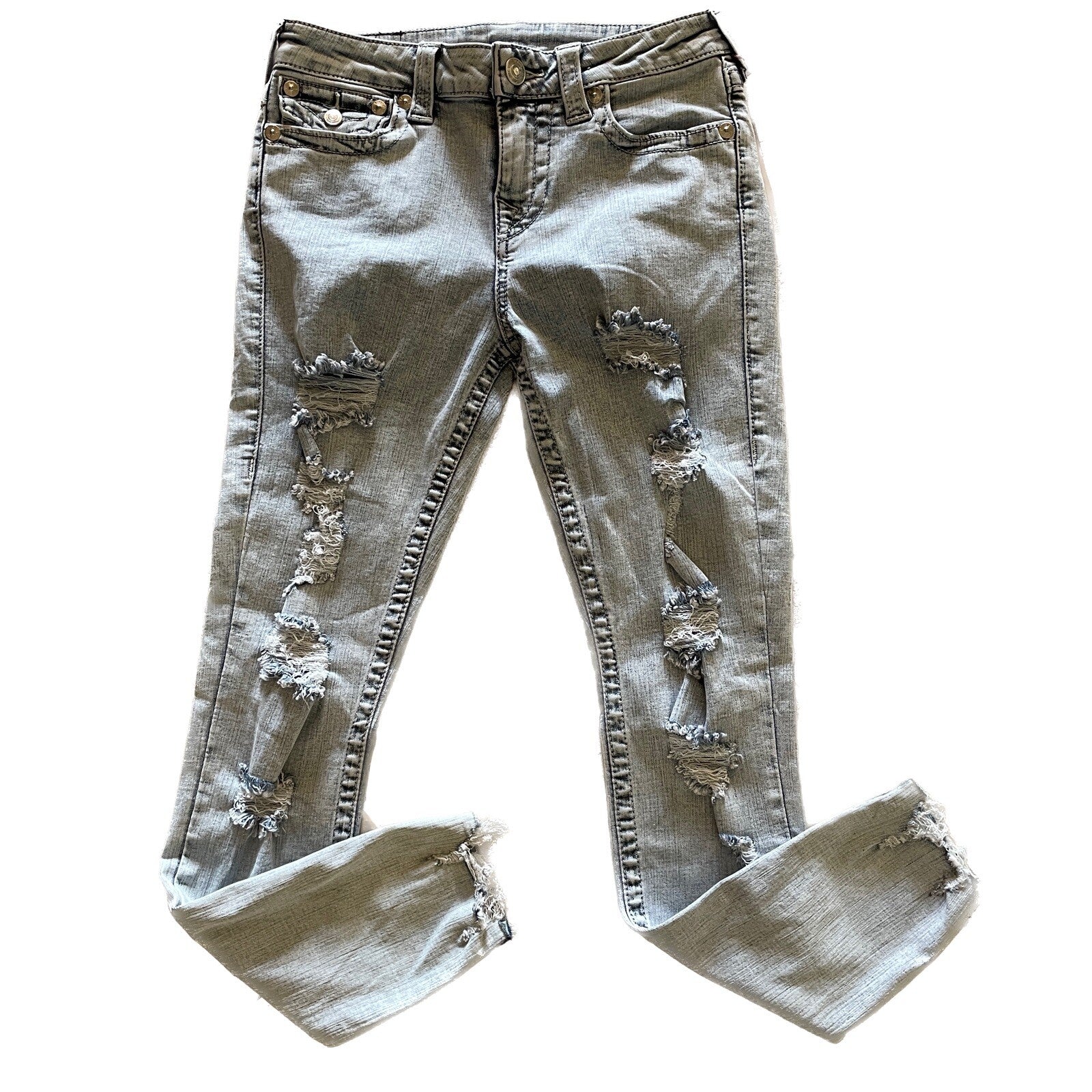 TRUE RELIGION New Ankle Super Skinny Jeans, Size 280
