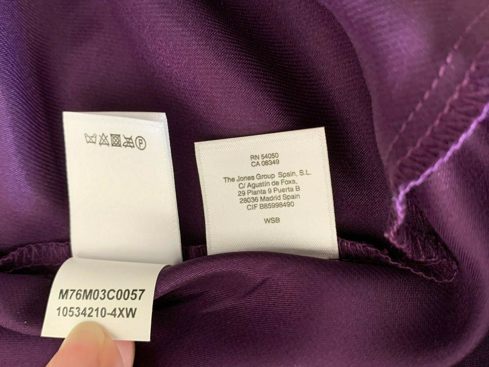 EVAN-PICONE Black Label Purple Sleeveless Tank5