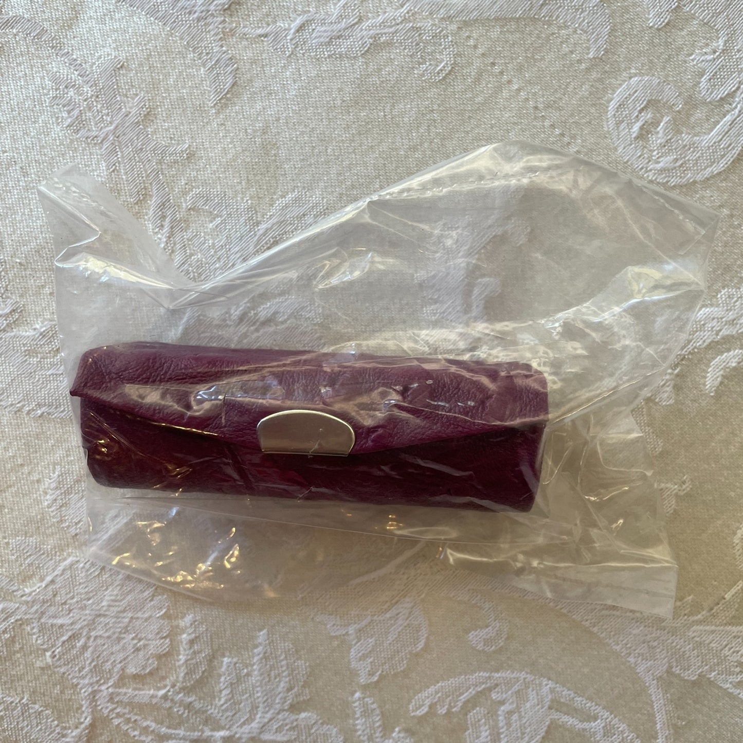 New Raspberry Vinyl Multi-functional Water-Proof Handbag with Accessories8