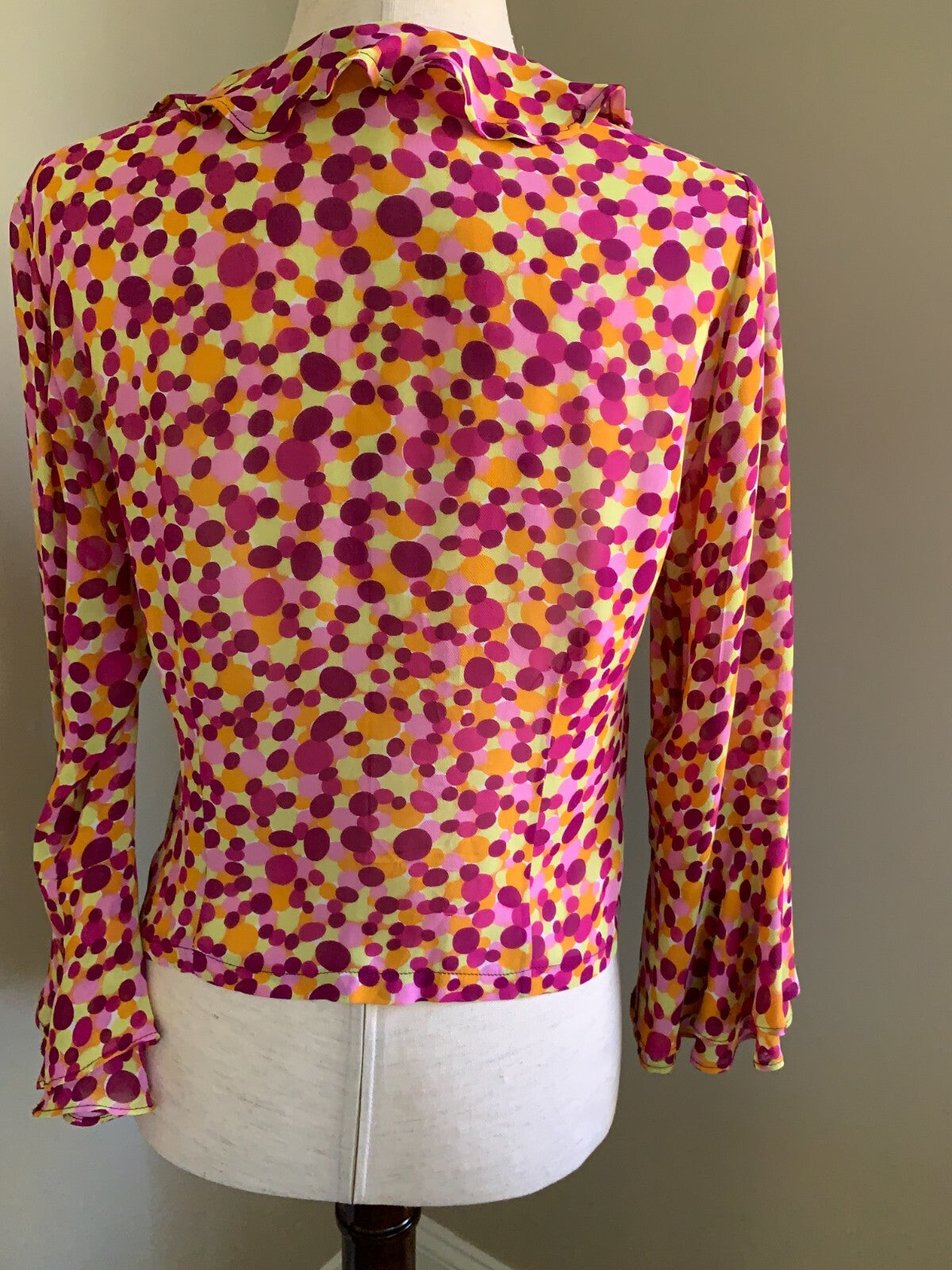 SHARAGANO PARIS Feminine Multi Color Blouse2