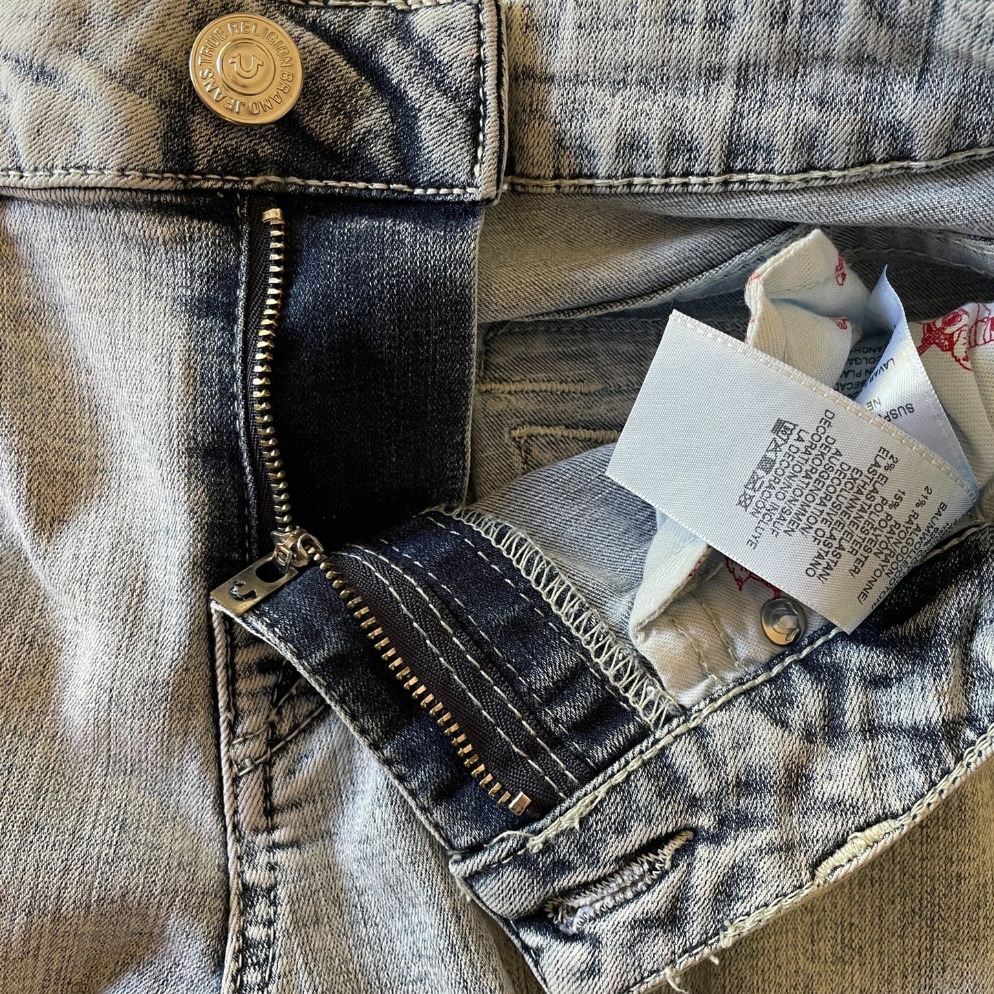 TRUE RELIGION New Ankle Super Skinny Jeans, Size 288