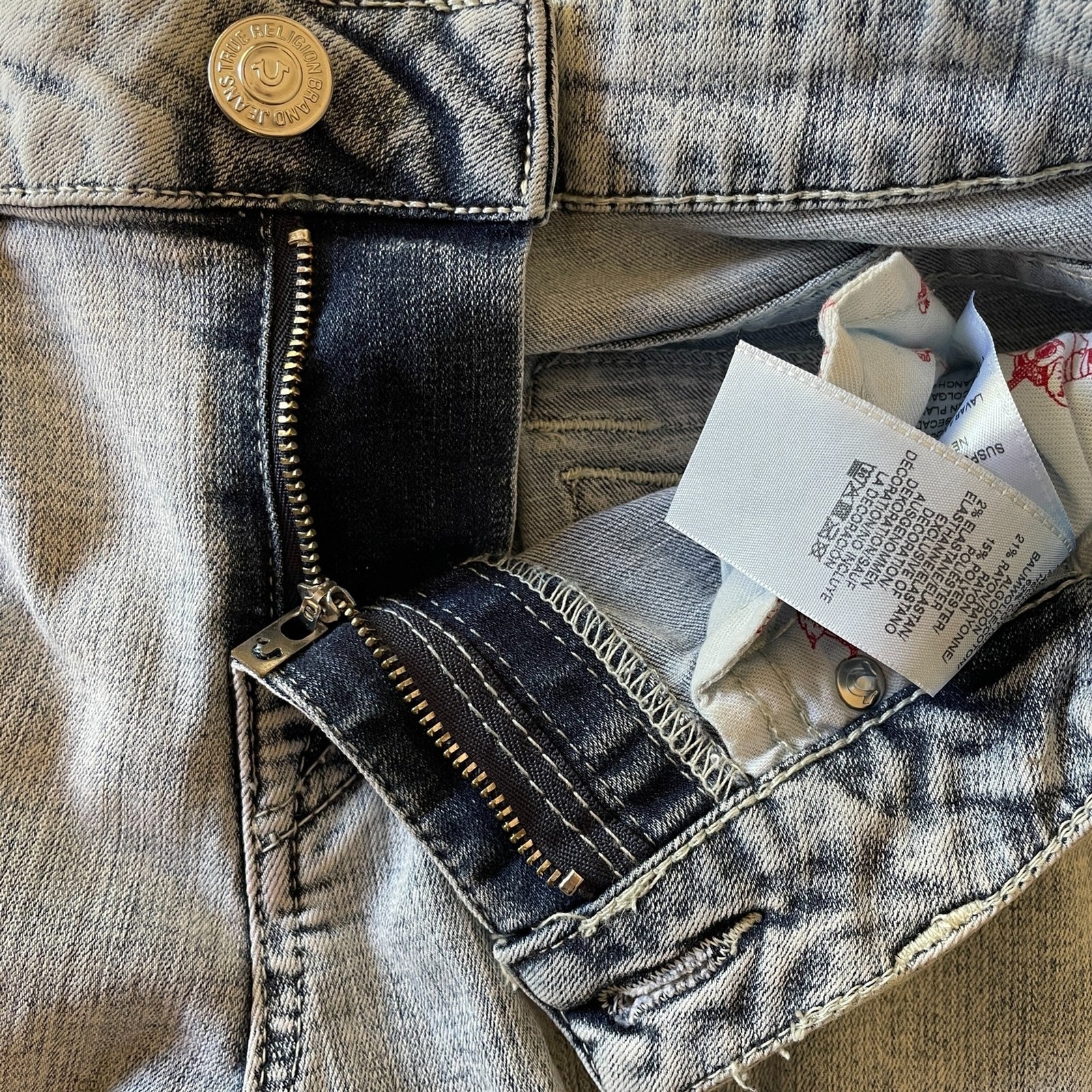 TRUE RELIGION New Ankle Super Skinny Jeans, Size 288