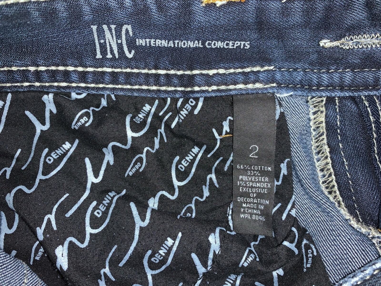 INC International Concepts Curvy Fit Boot Leg, Size 27