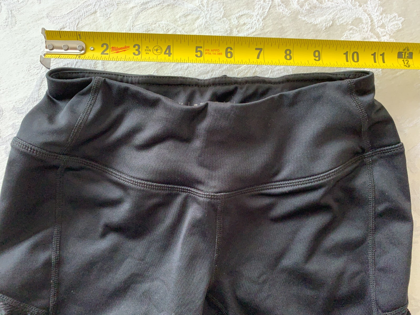 REEBOK Women's Black Shortie, Size XS6