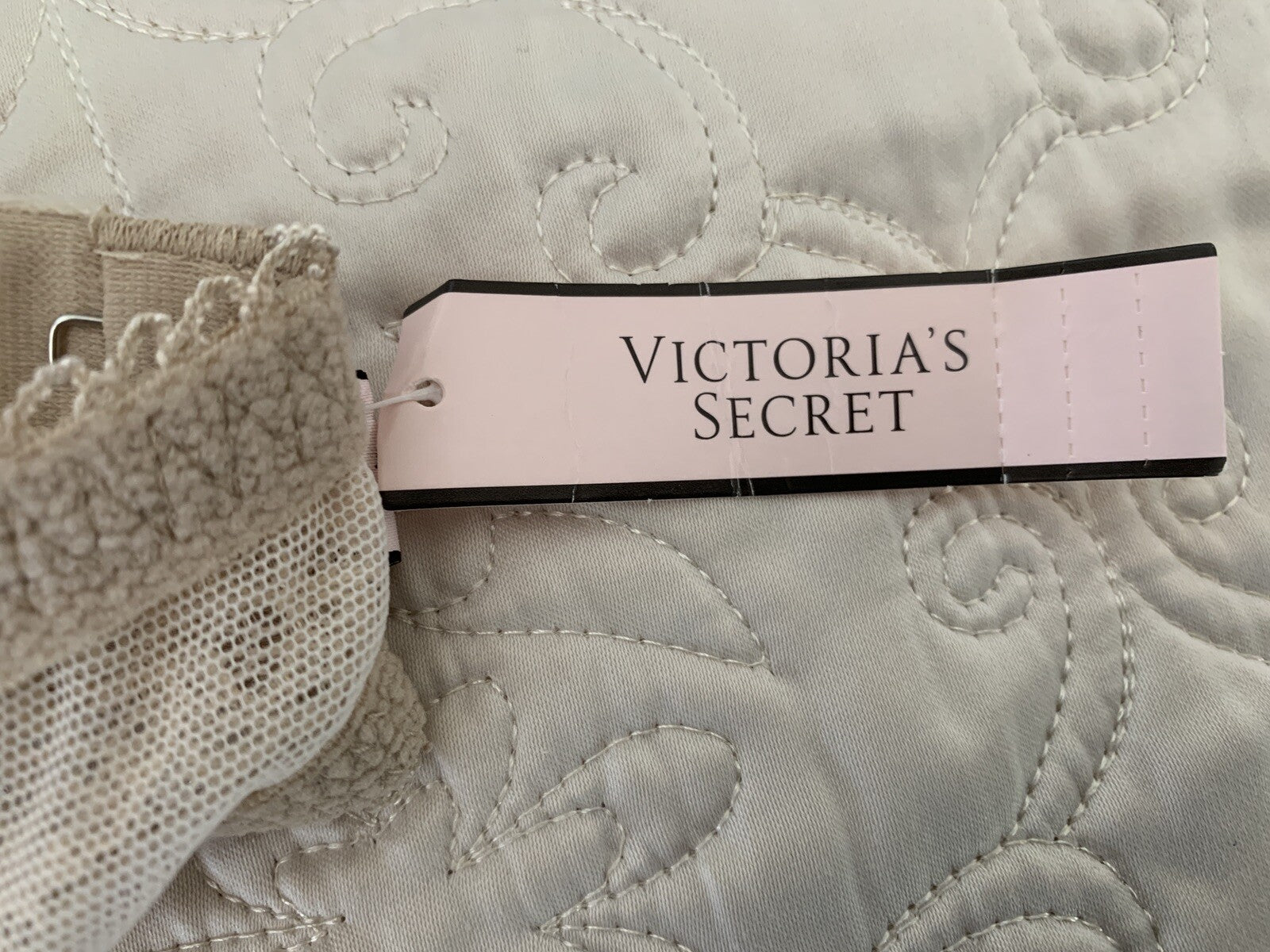 VICTORIA’S SECRET New Dream Angel Champagne Lace Bra7