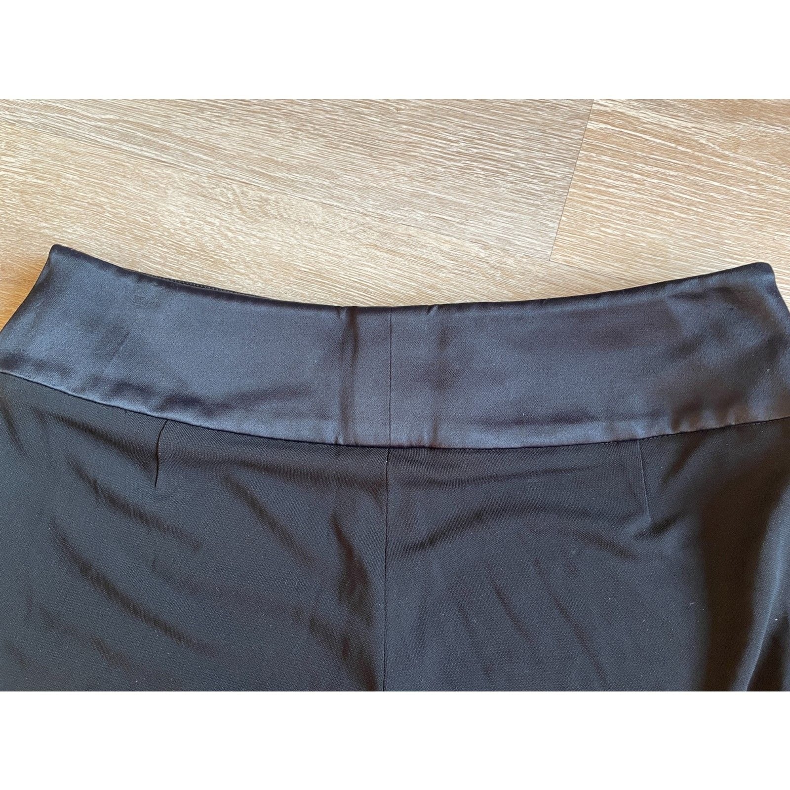ETCETERA NWT Black Rayon Magnetic Grace Fit Straight Leg Pants, Size 64